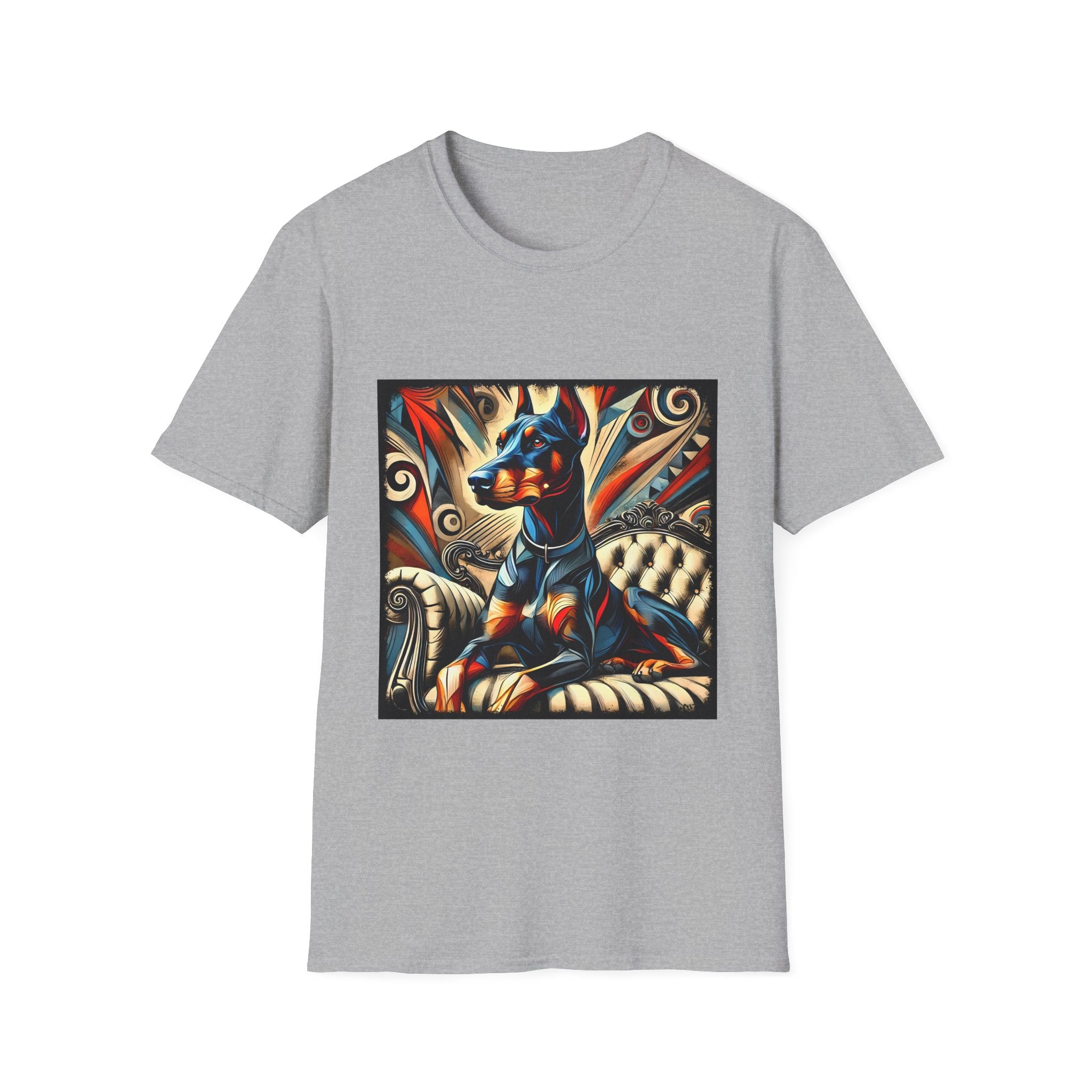 Doberman Pinscher Bold Rebel | Unisex Dog T-Shirt