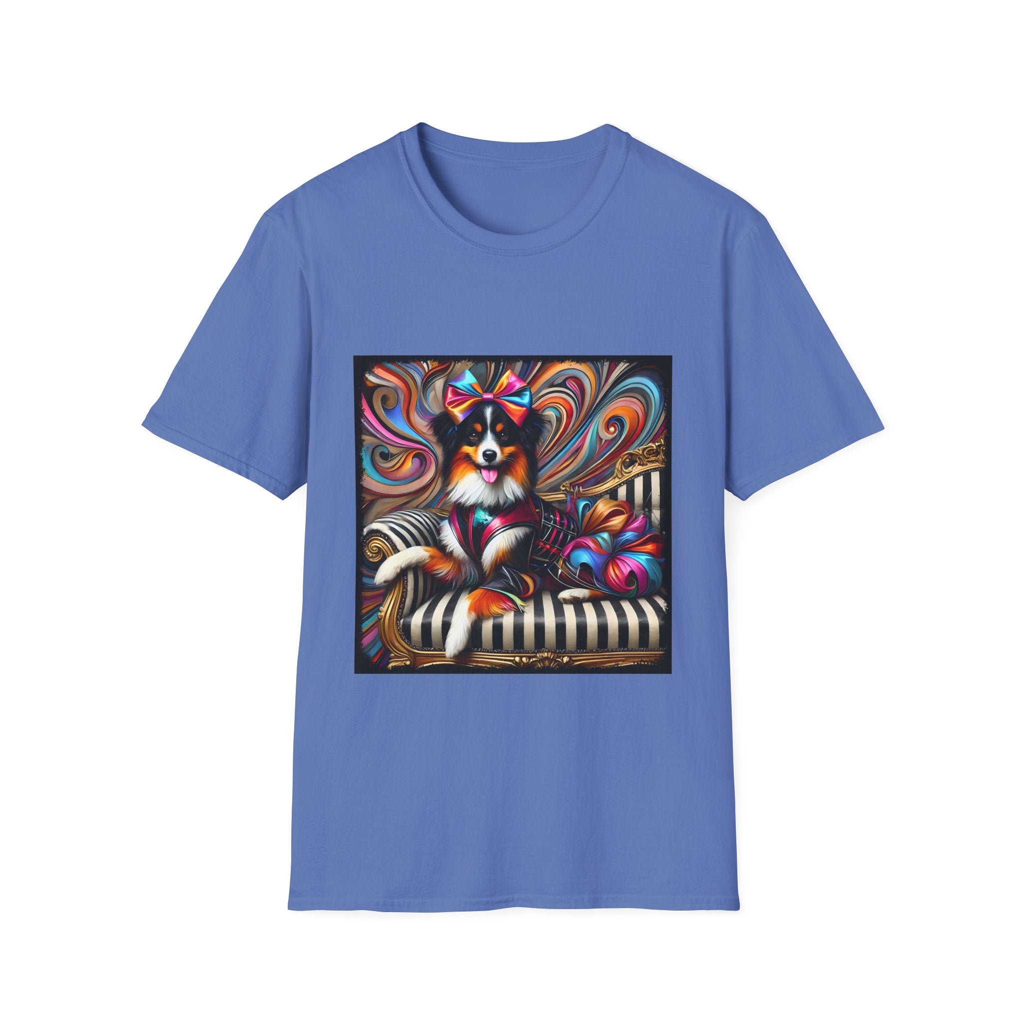 Australian Shepherd Bold Glam Rocker | Unisex Dog T-Shirt