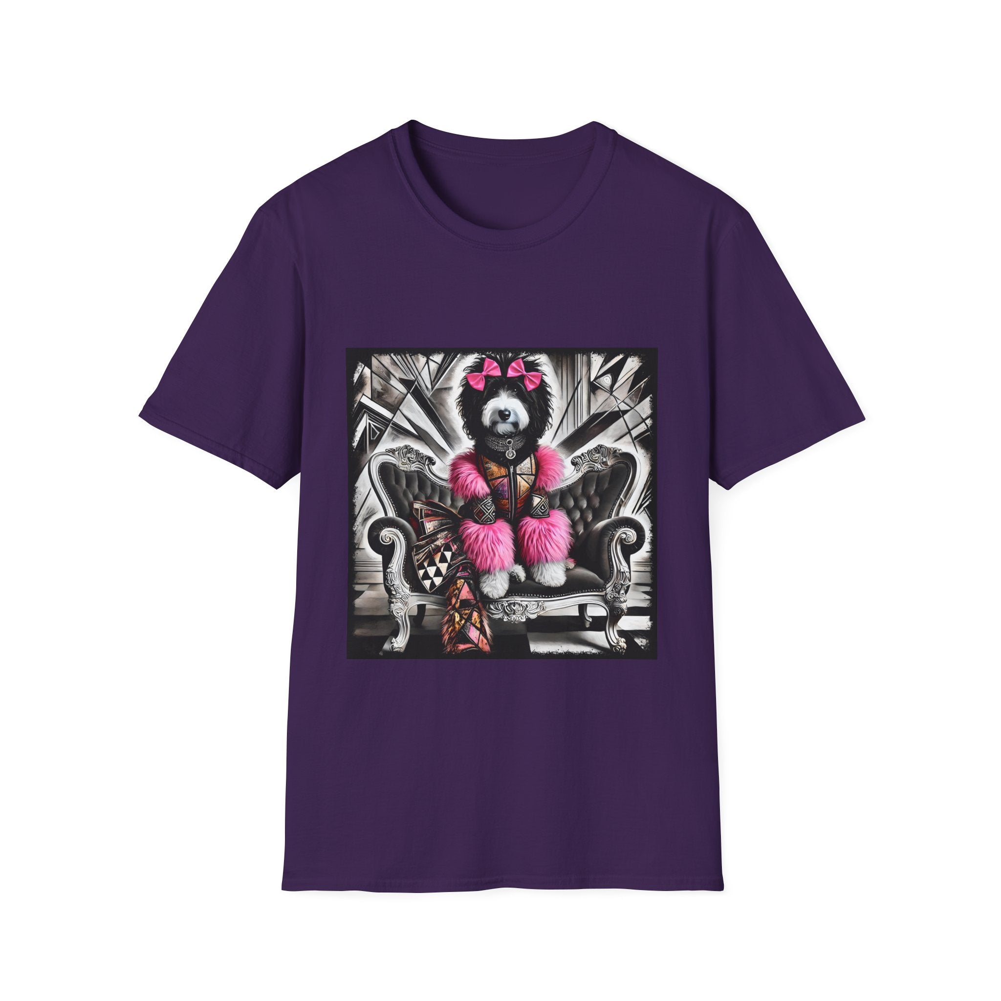 Bernedoodle Bold Rock | Unisex Dog T-Shirt