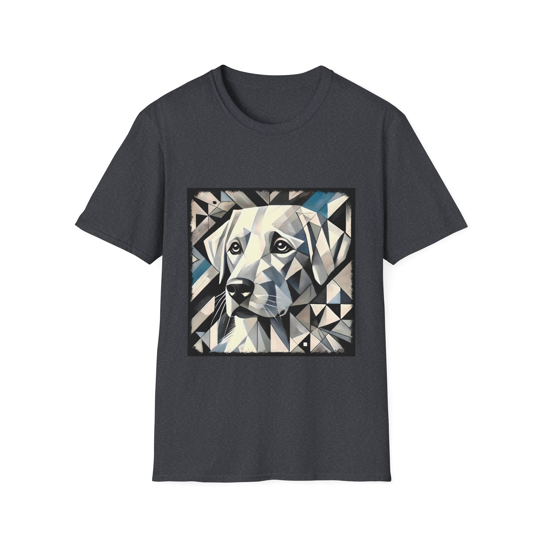 Labrador Retriever White Geometric | Unisex Dog T-Shirt