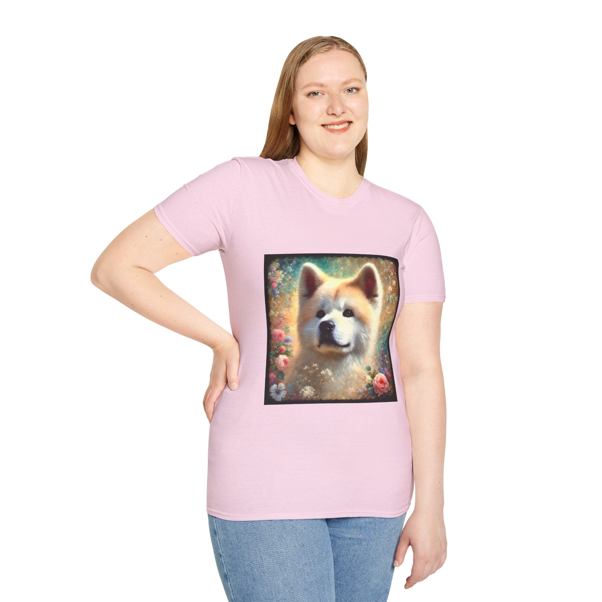 Akita Shirt | Cosmic Garden Dog Lover Tee