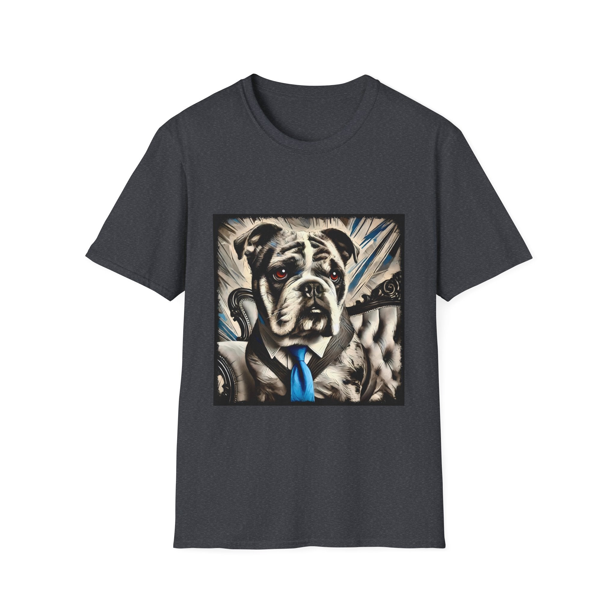 Bulldog Handsome Gent | Unisex Dog T-Shirt