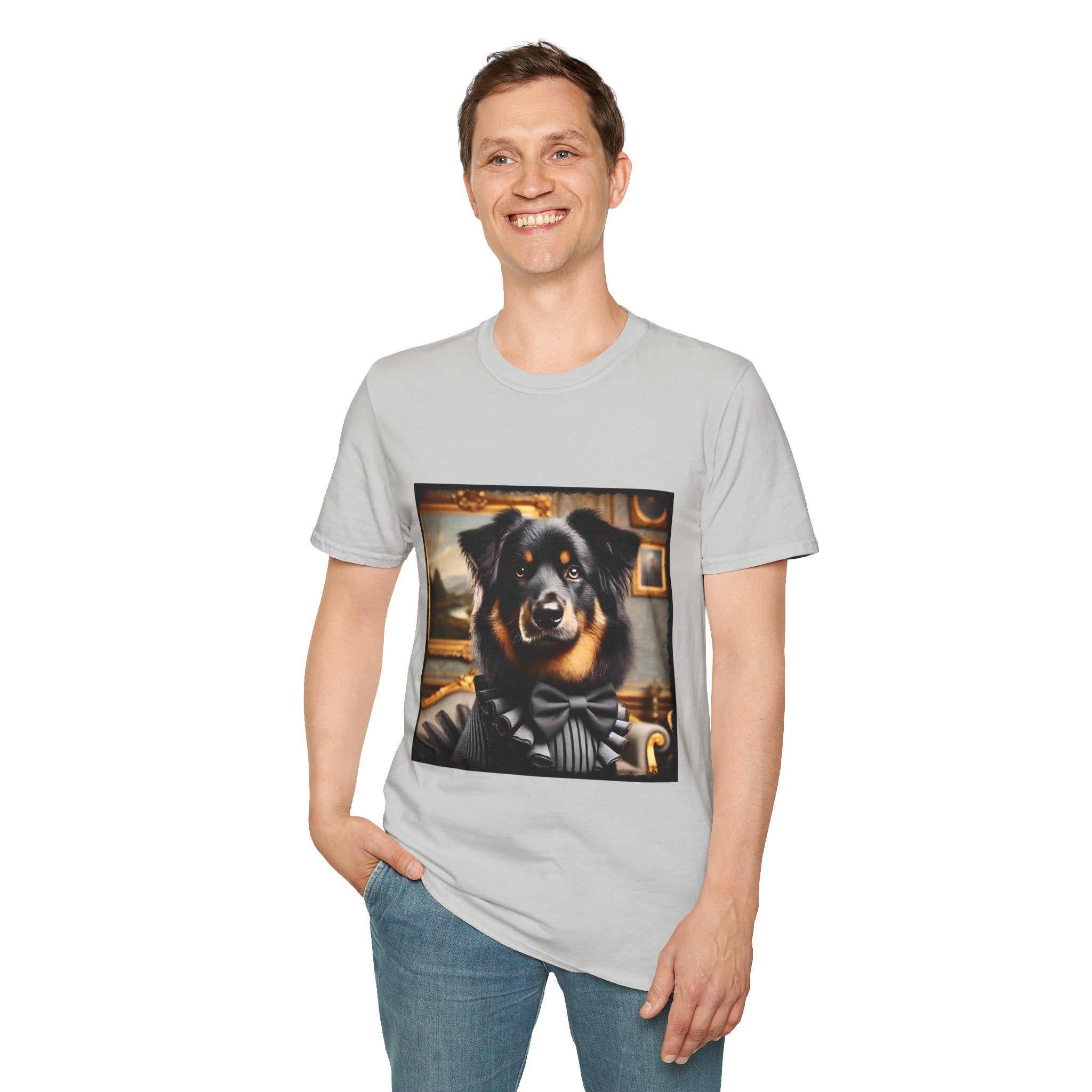 Australian Shepherd Poised Pup | Unisex Dog T-Shirt