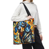 Dachshund Tote Bag | Chill Swirl Dog Lover Gift