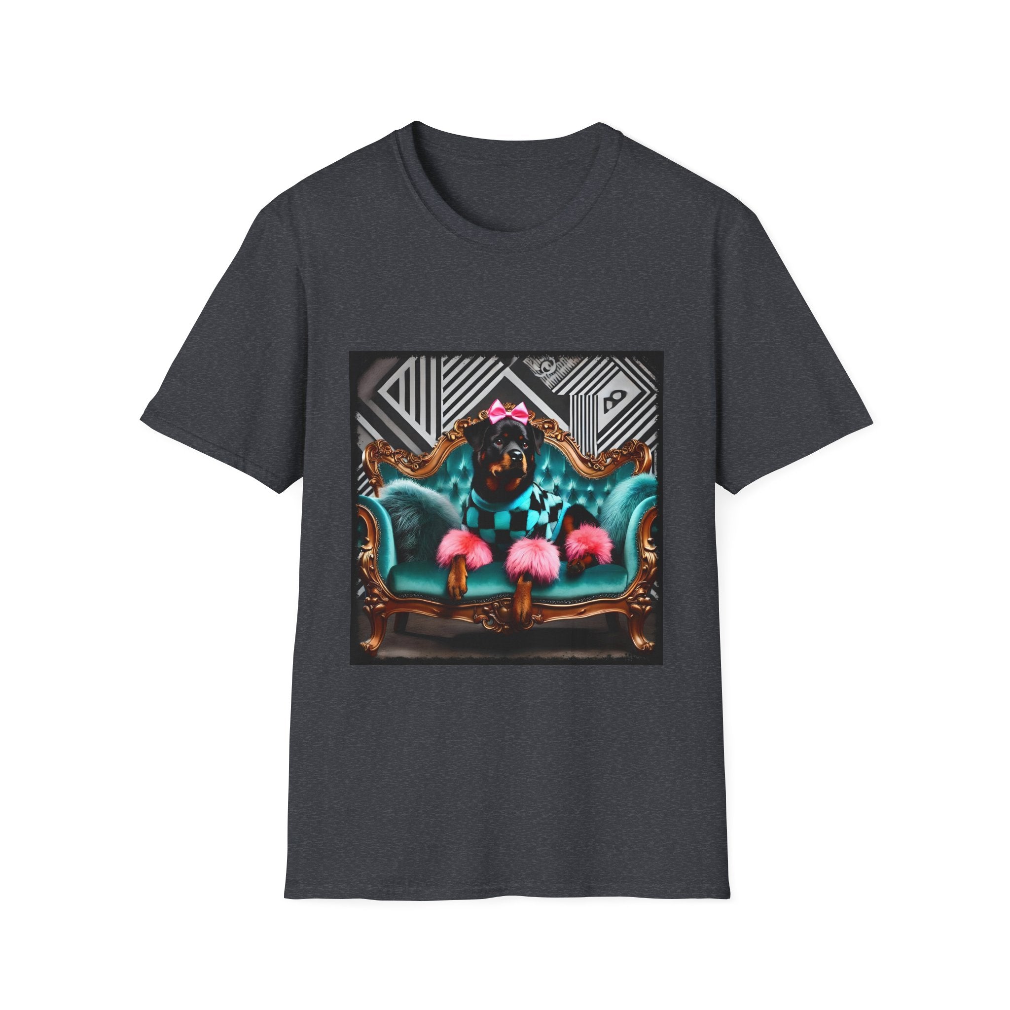 Rottweiler Fierce Fashionista | Unisex Dog T-Shirt