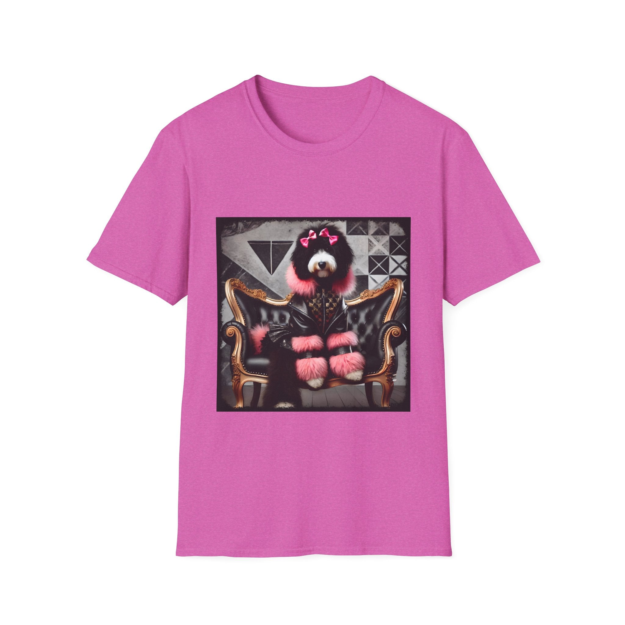 Bernedoodle Chic Rocker | Unisex Dog T-Shirt