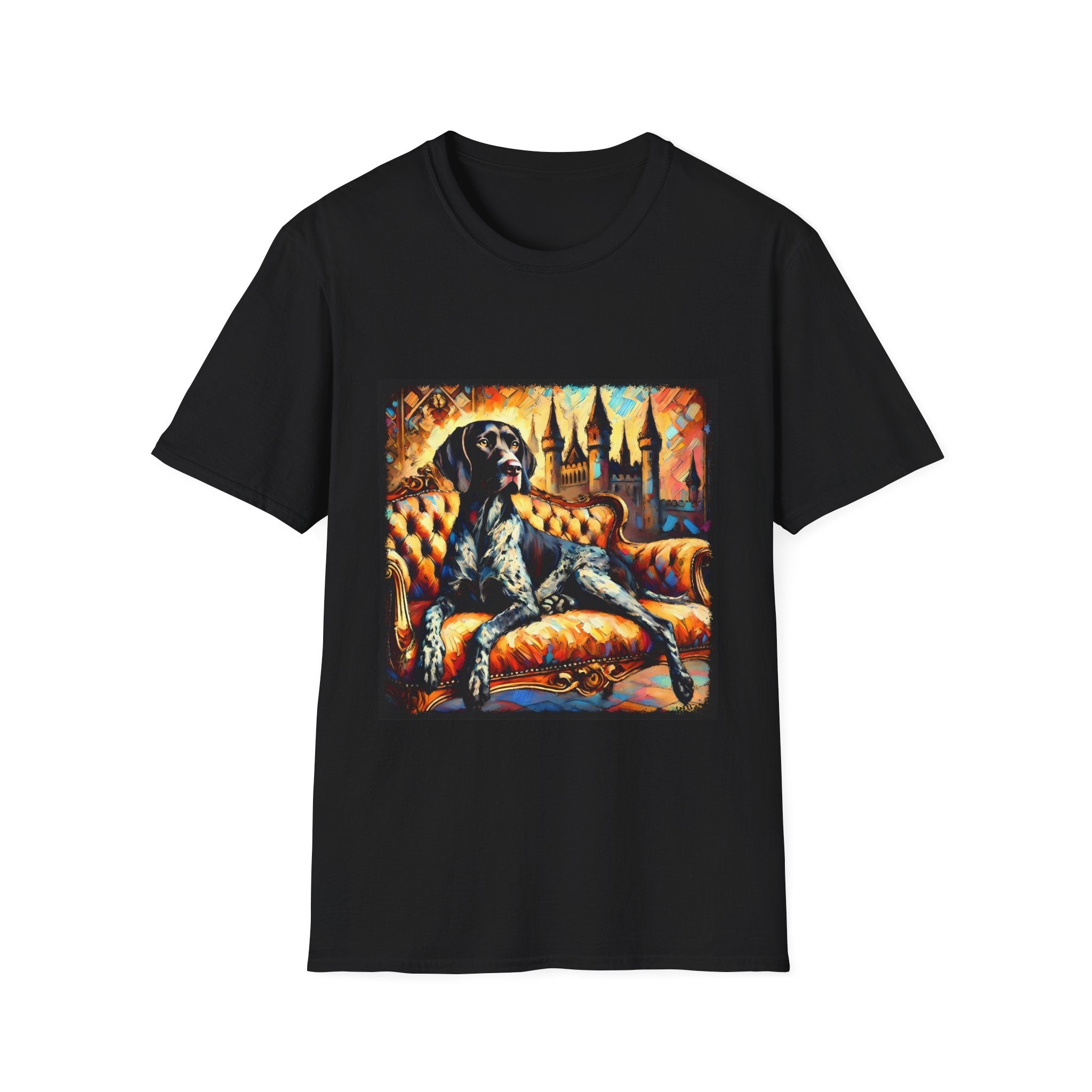 German Shorthaired Pointer Poised Bold Classic | Unisex Dog T-Shirt