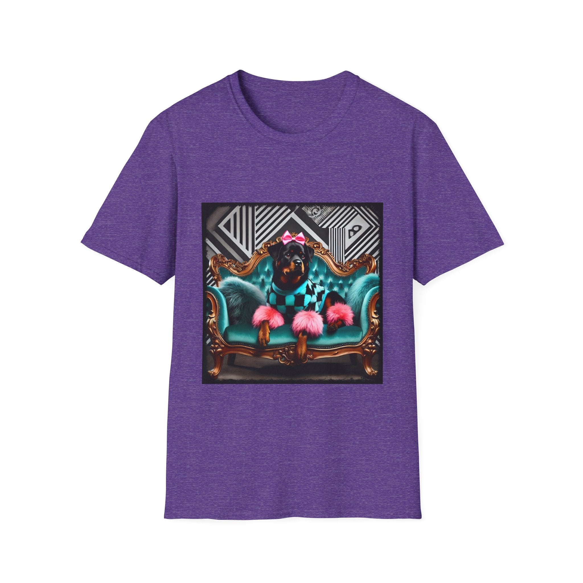 Rottweiler Fierce Fashionista | Unisex Dog T-Shirt