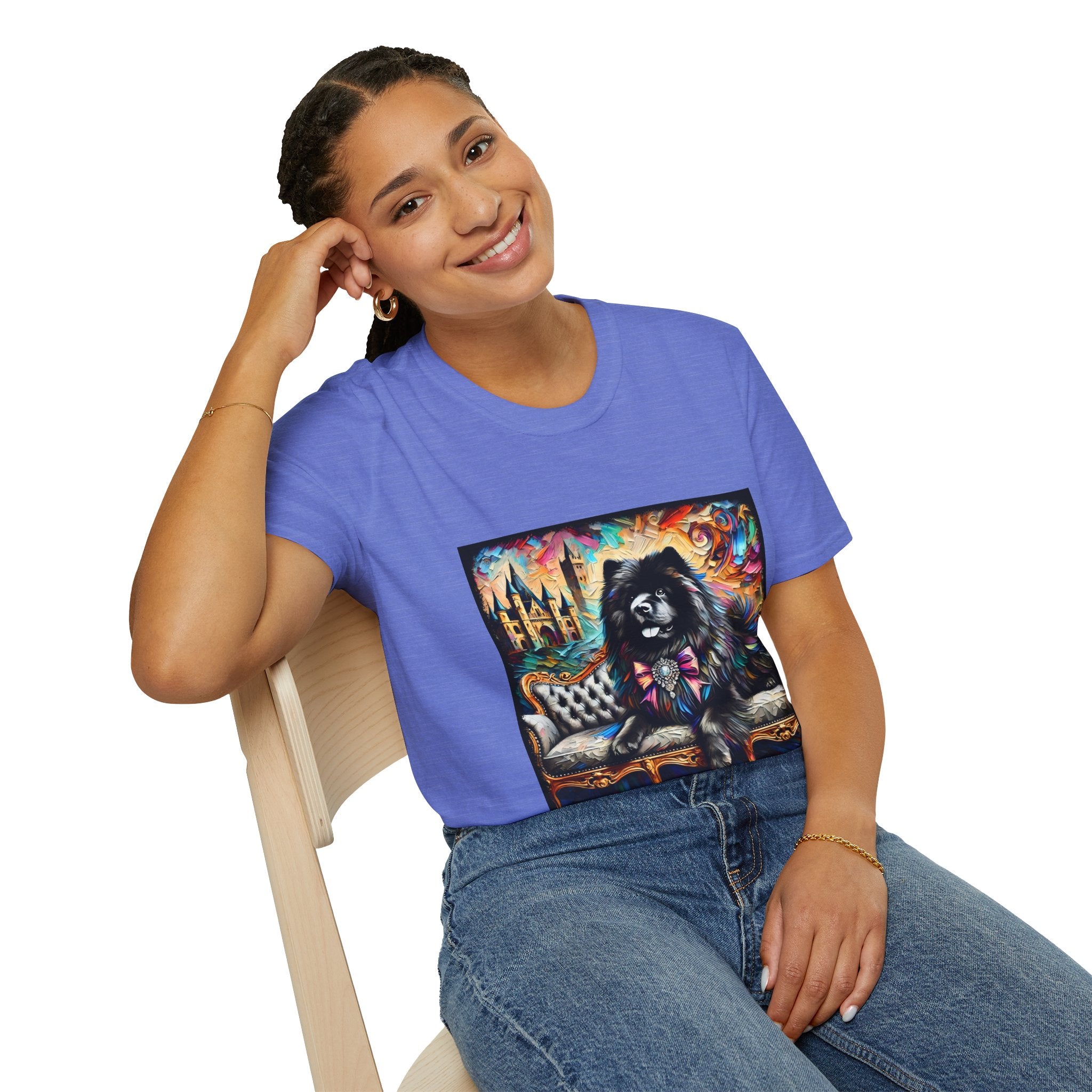 Chow Chow Vivid Diamond Classic | Unisex Dog T-Shirt