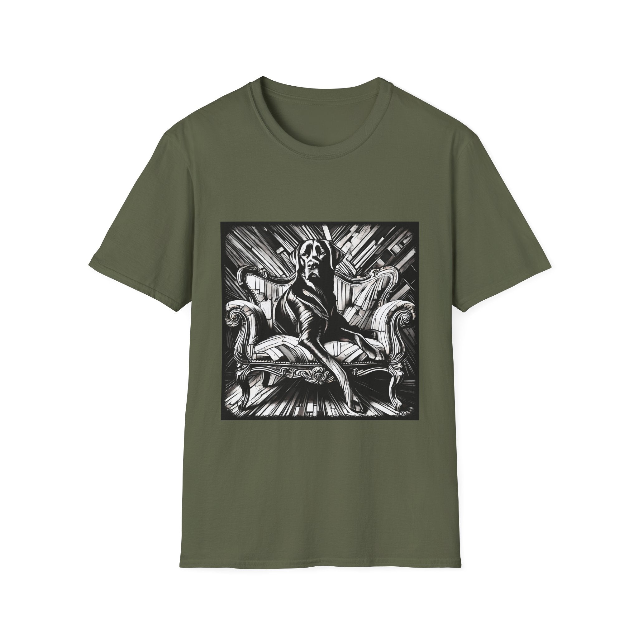 Labrador Retriever B&W Bold | Unisex Dog T-Shirt