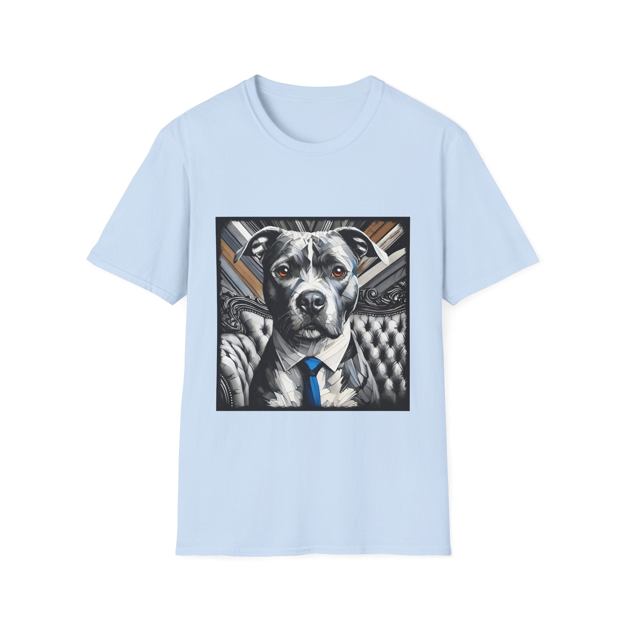American Pit Bull Terrier Shirt | B&W Bold Eyes Dog Lover Tee