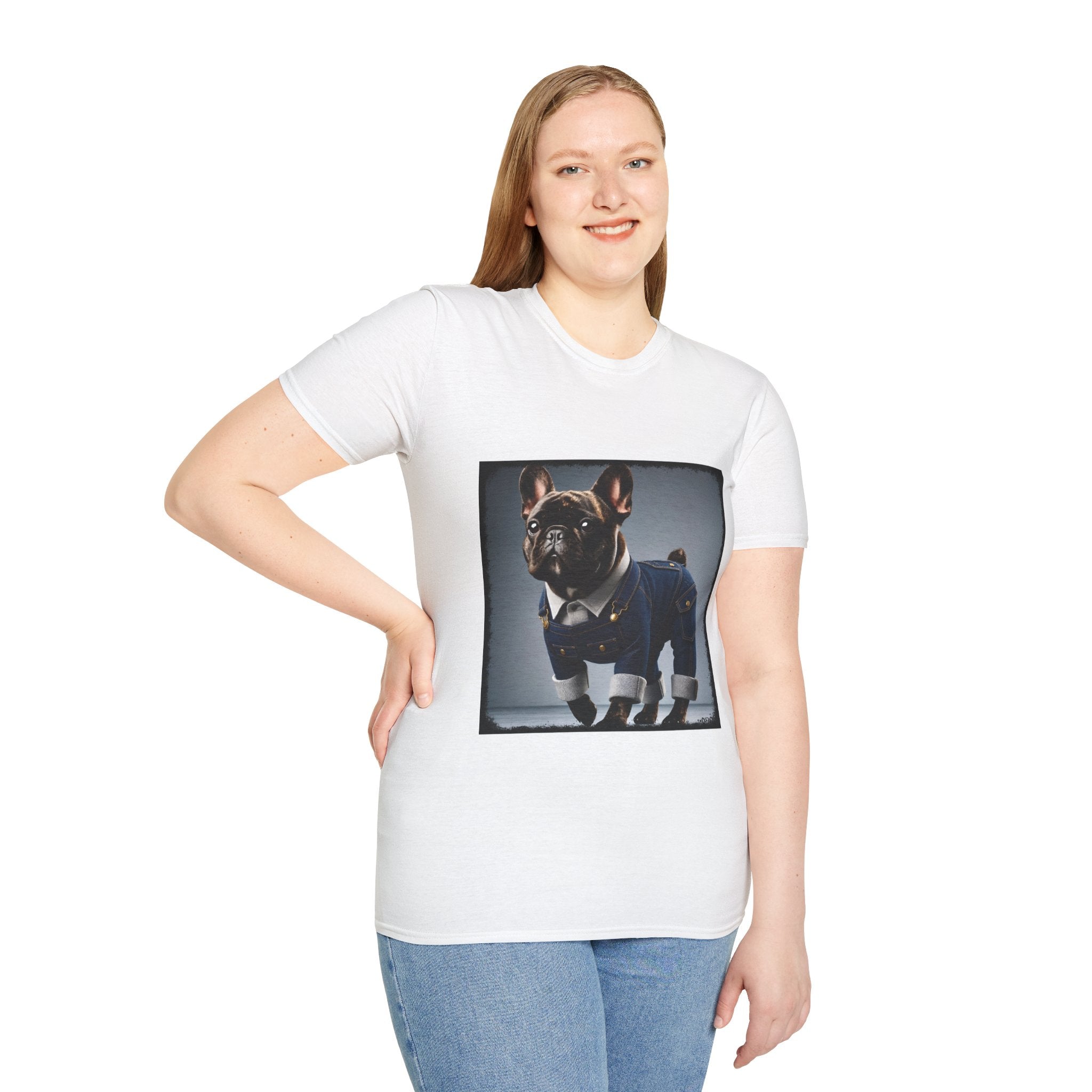 French Bulldog Shirt | Denim Dream Dog Lover Tee