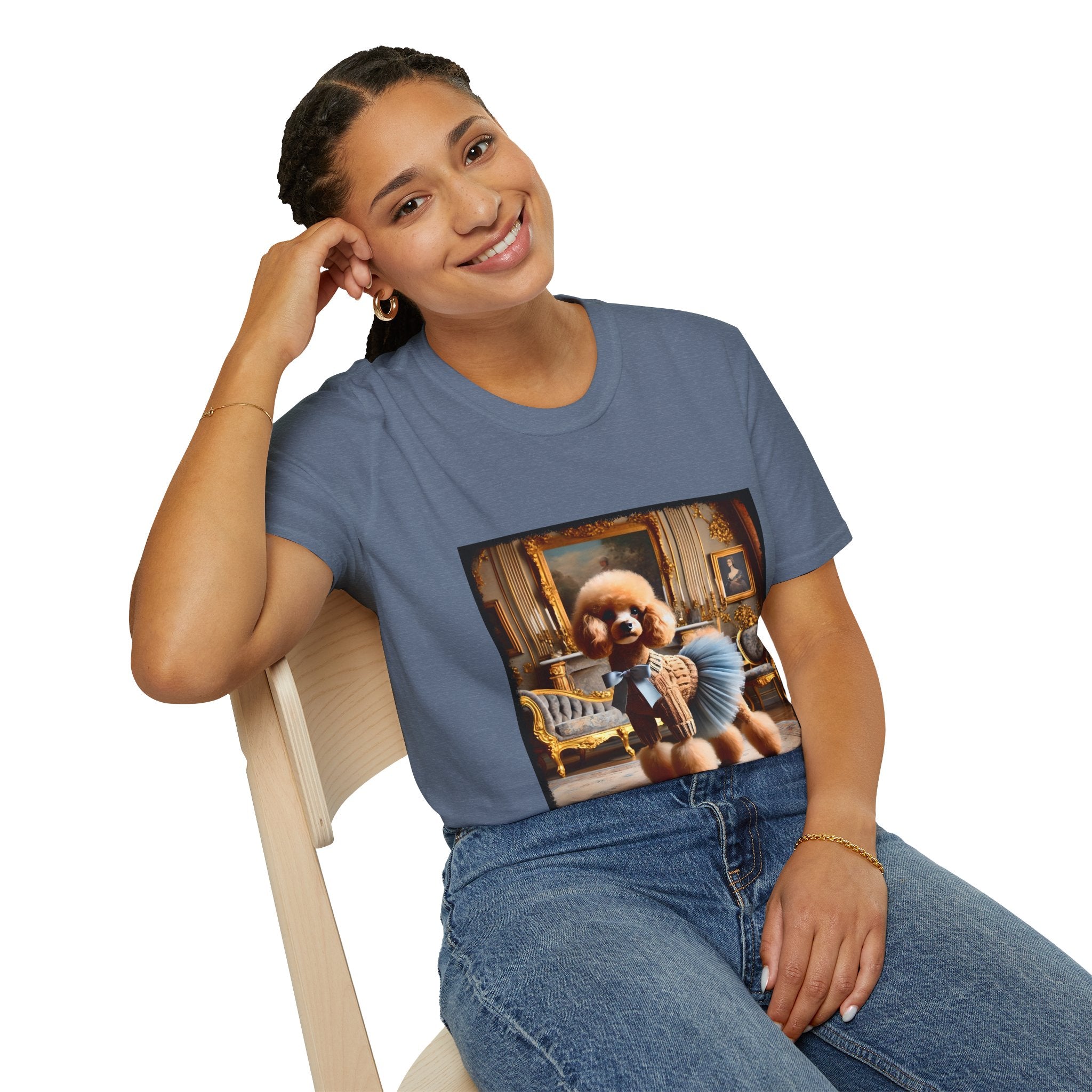 Poodle Poised Class | Unisex Dog T-Shirt