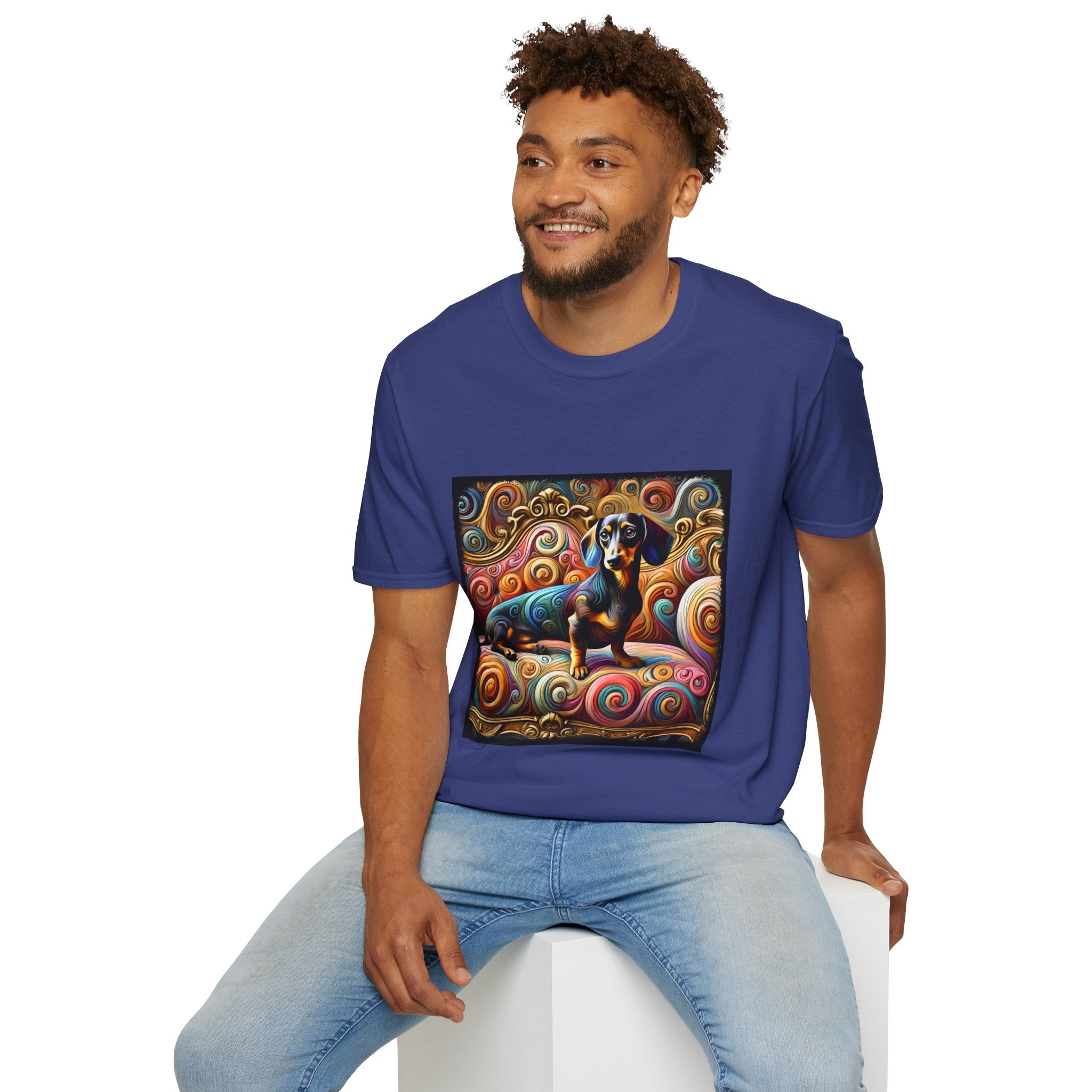 Dachshund Multi Swirl | Unisex Dog T-Shirt