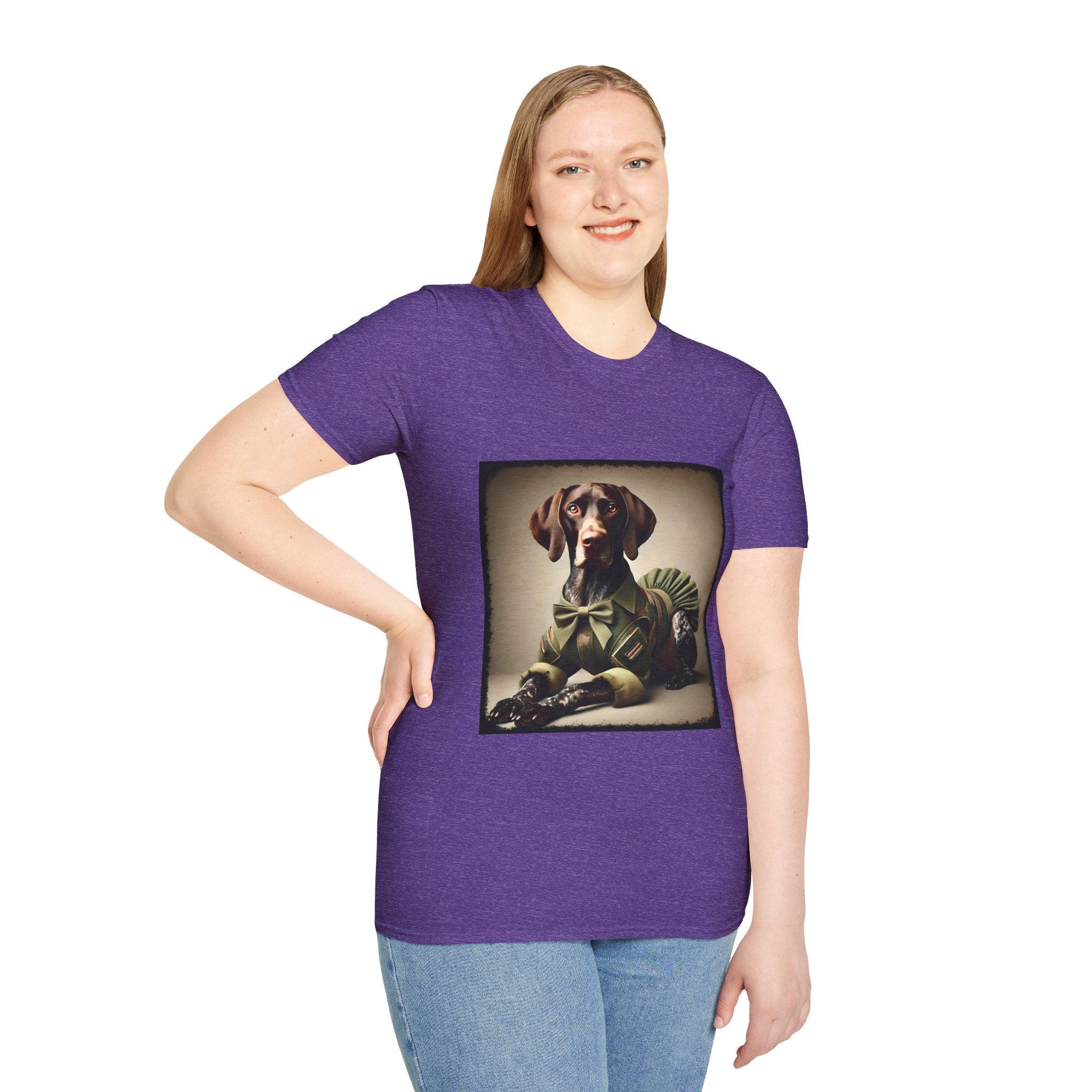 German Shorthaired Pointer Camo Princess | Unisex Dog T-Shirt