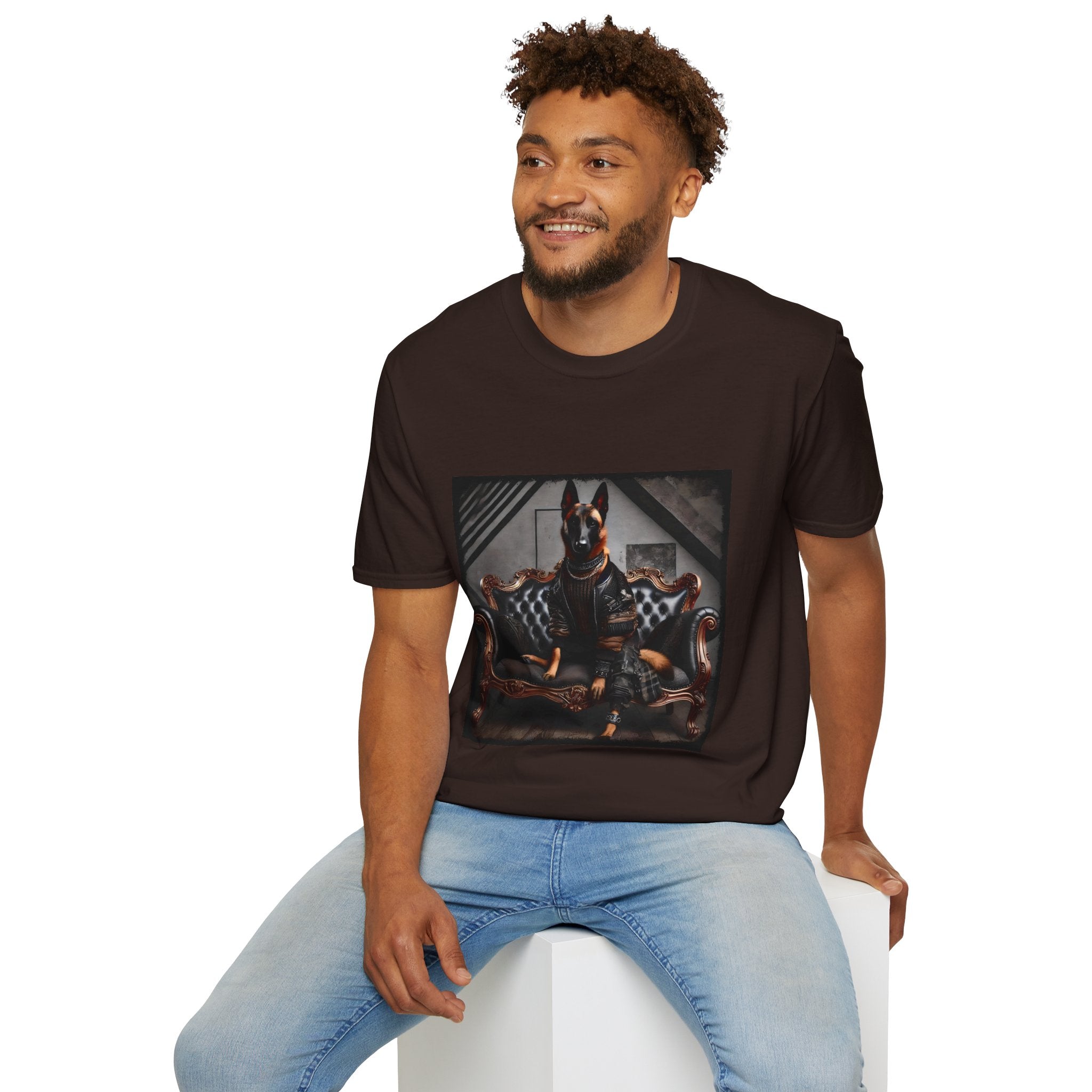 Belgian Malinois Bold Rebel | Unisex Dog T-Shirt