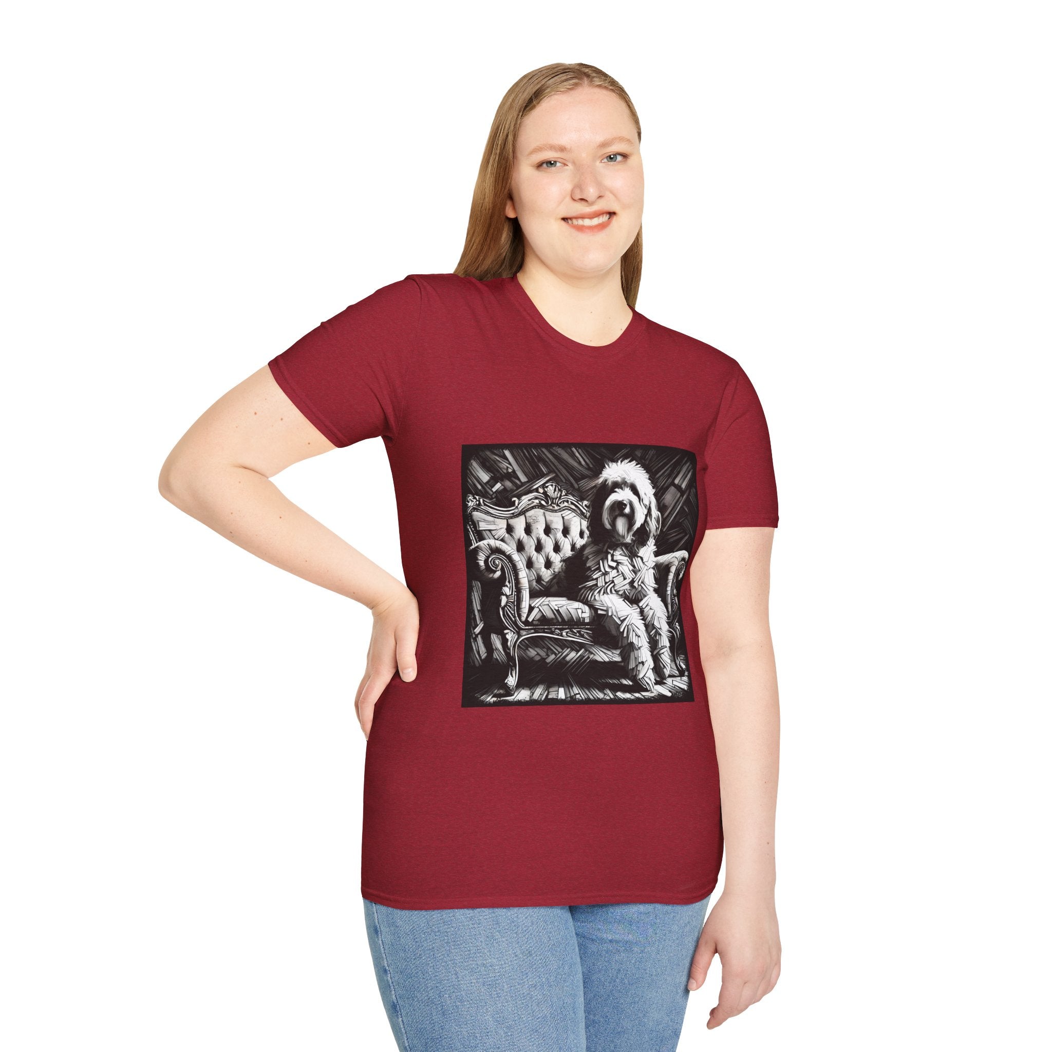 Bernedoodle B&W Bold | Unisex Dog T-Shirt