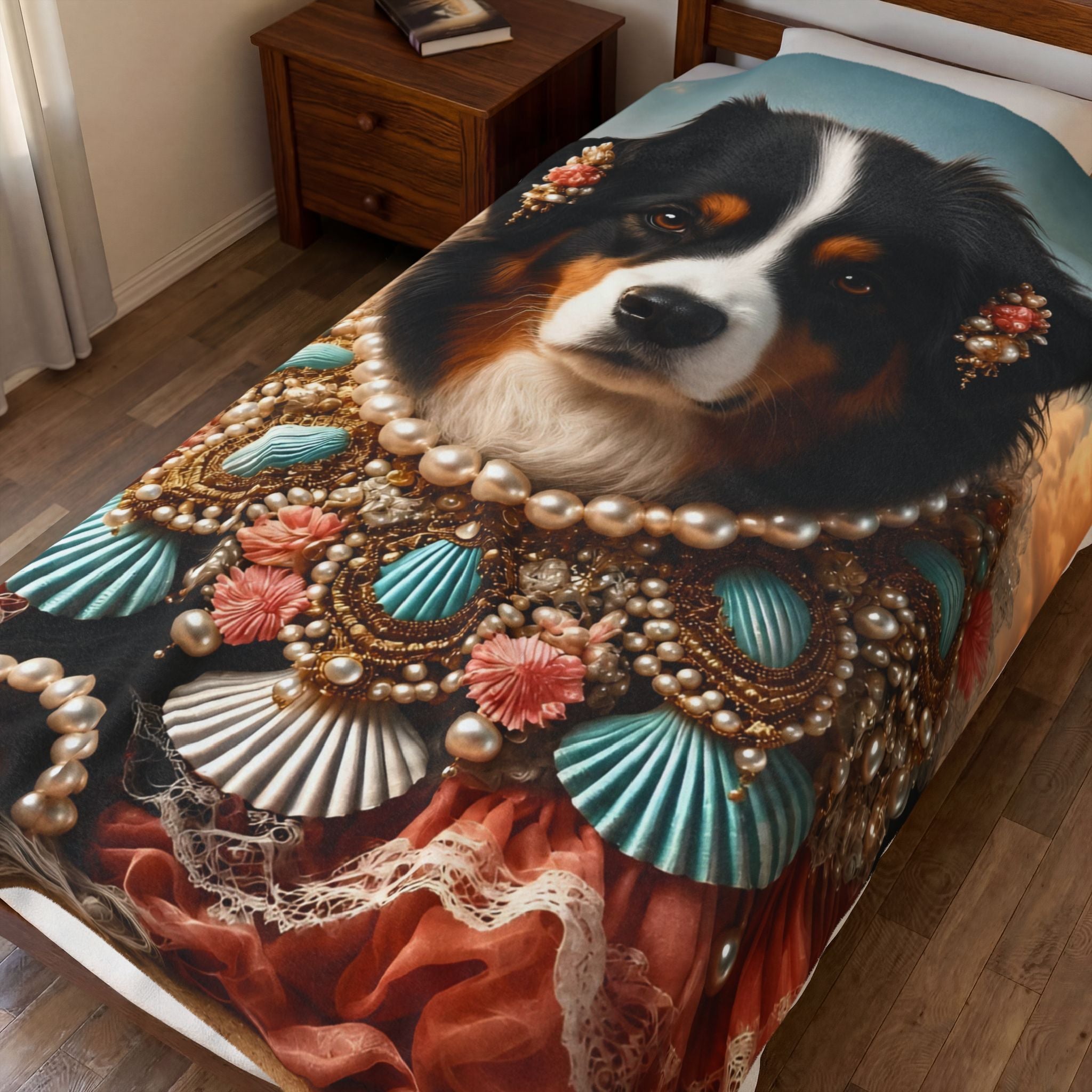 Australian Shepherd Blanket | Beach Beauty Dog Lover Gift