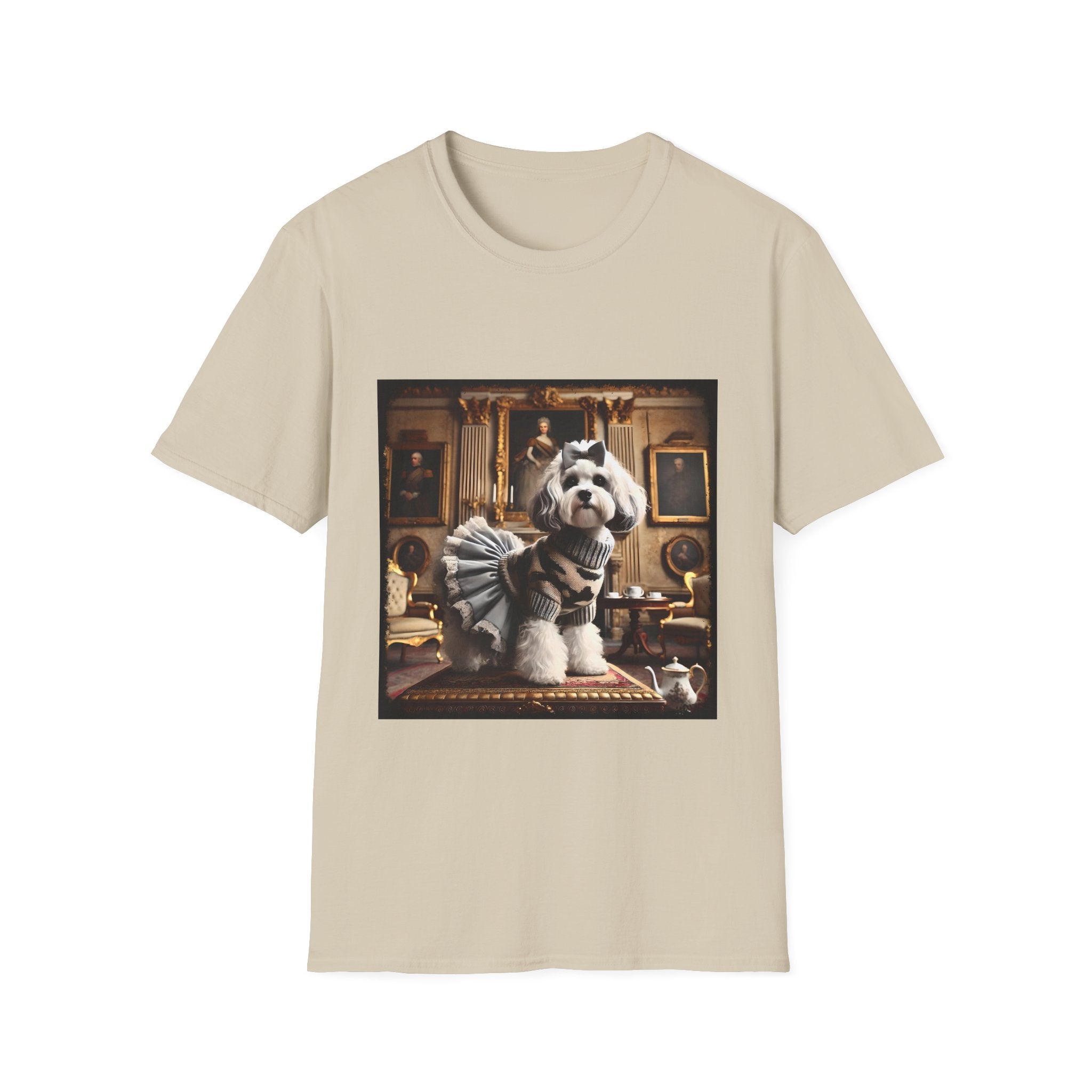 Cavapoo Posh Camo Chic | Unisex Dog T-Shirt