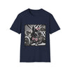 American Pit Bull Terrier Shirt | B&W Pink Bow Rocker Dog Lover Tee