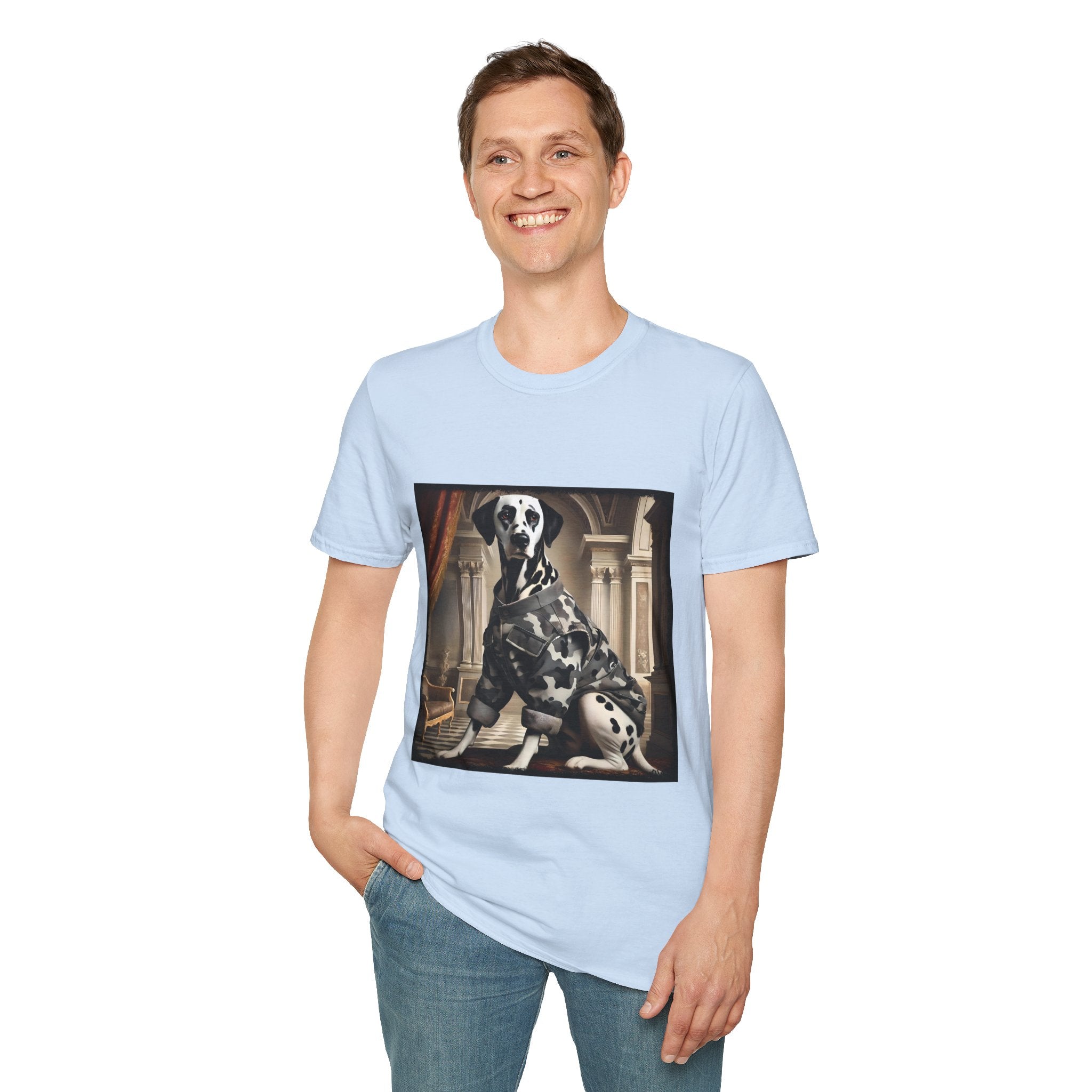 Dalmatian Camo Cutie | Unisex Dog T-Shirt