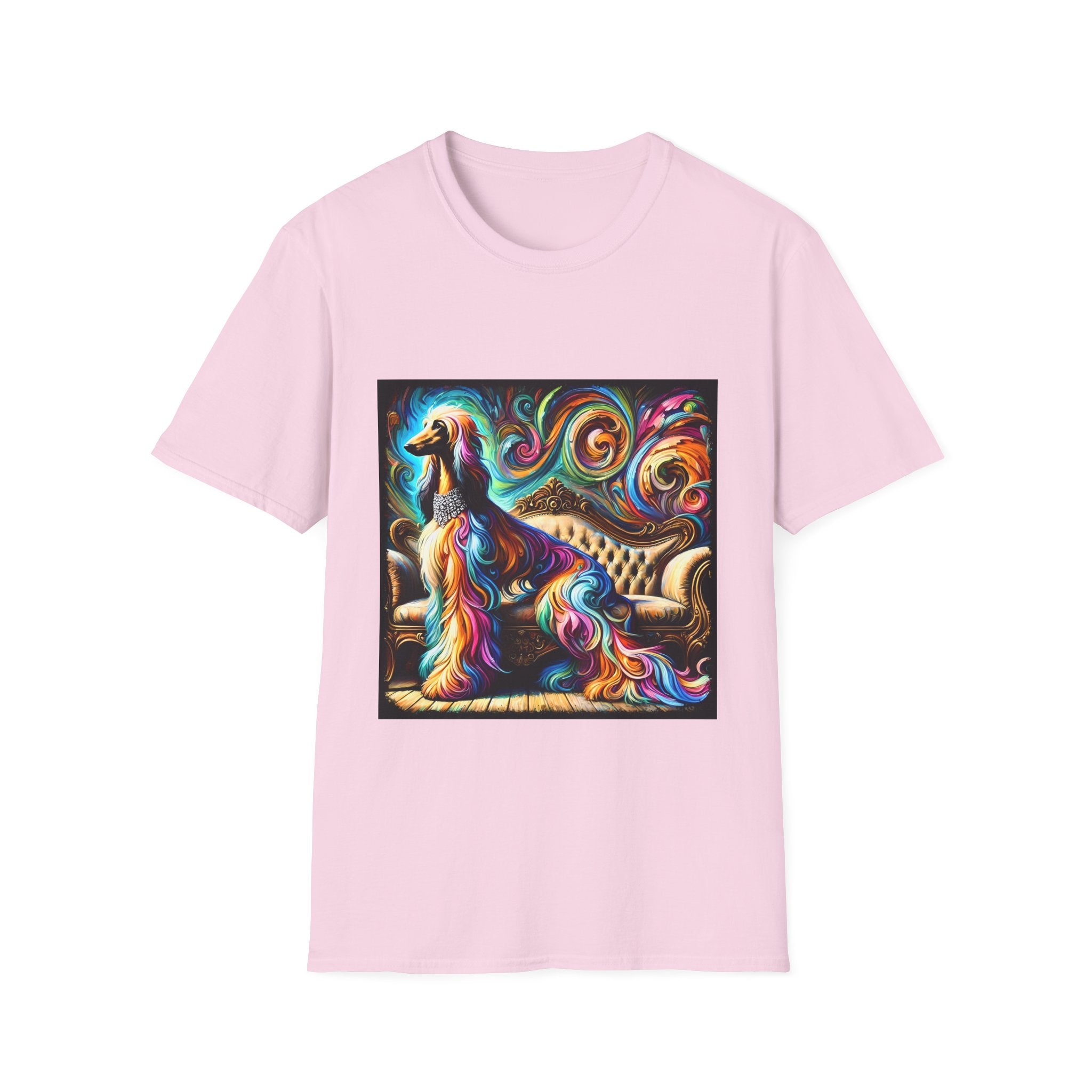 Afghan Hound Shirt | Bold Swirl Dog Lover Tee