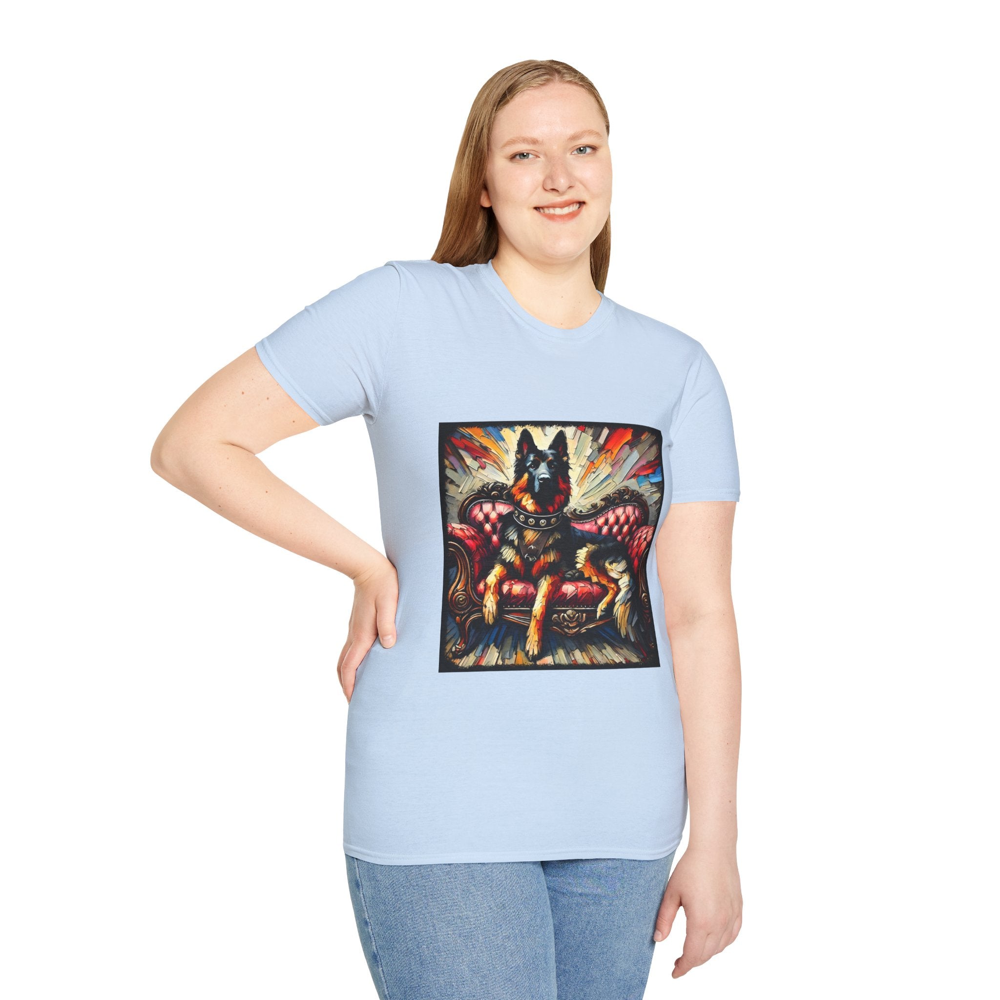 German Shepherd Hardcore Classic  | Unisex Dog T-Shirt