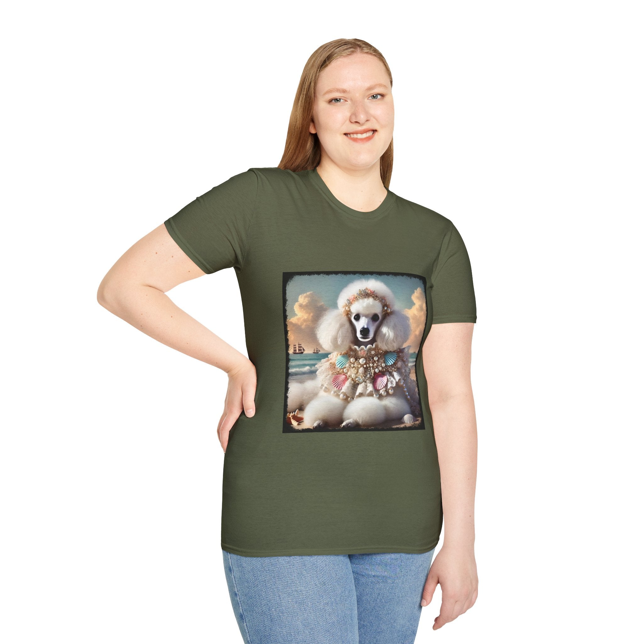 Poodle Coastal Cutie | Unisex Dog T-Shirt