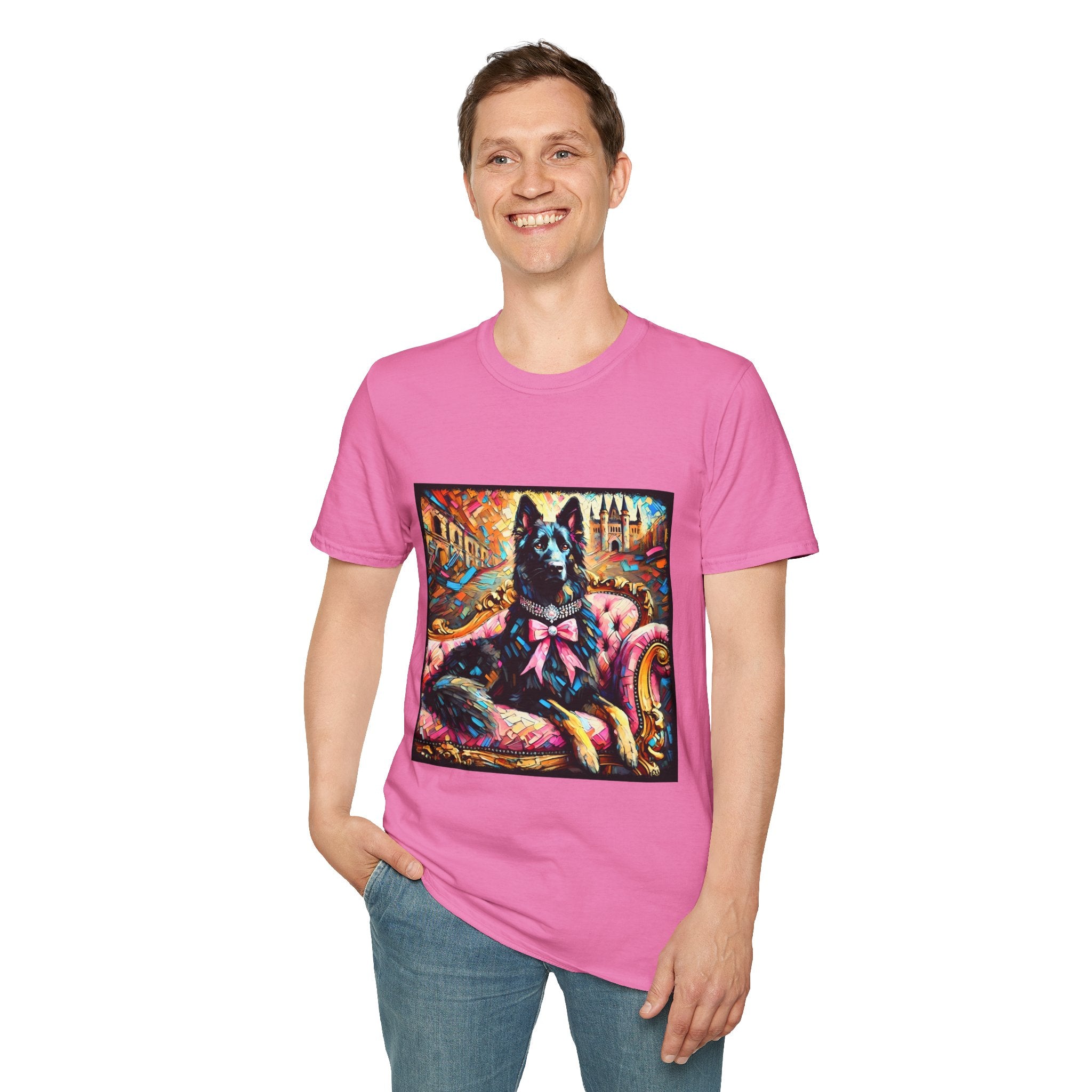 German Shepherd Diamond Princess Classic  | Unisex Dog T-Shirt