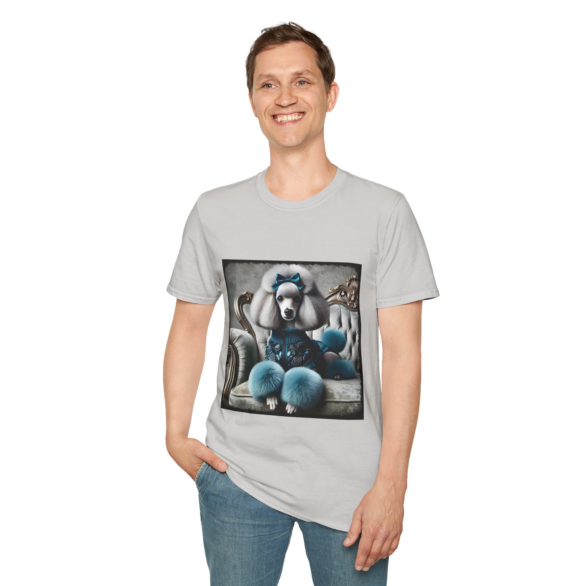 Poodle Bow Boss | Unisex Dog T-Shirt