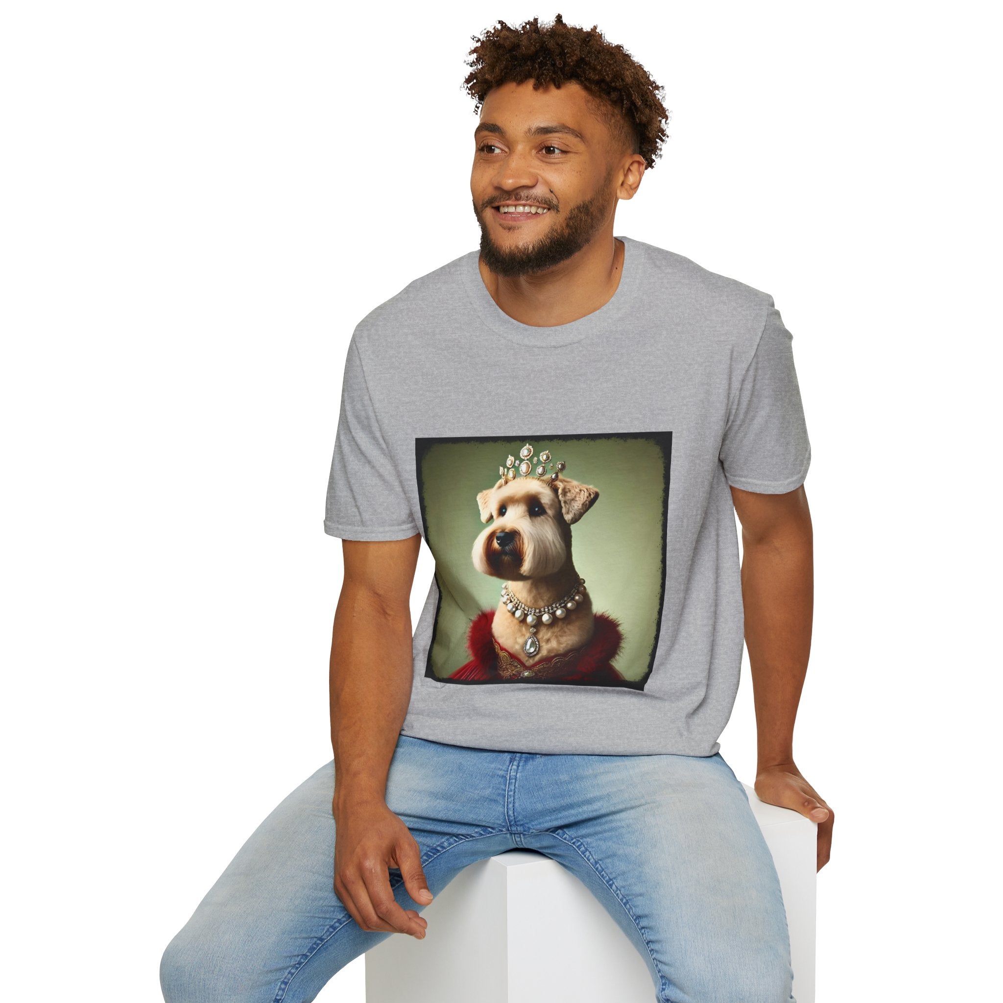 Wheaten Terrier Crimson Queen | Unisex Dog T-Shirt