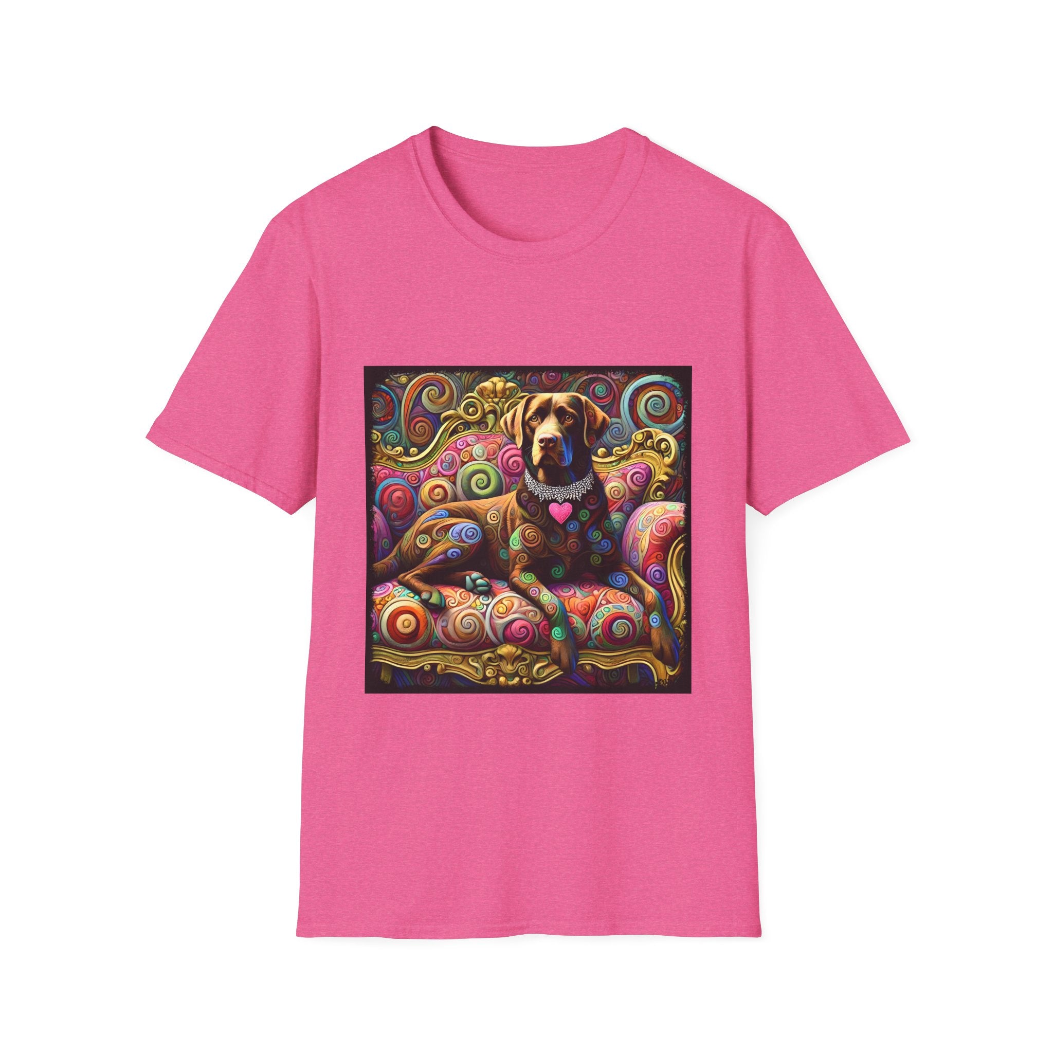 Labrador Retriever Love Swirl | Unisex Dog T-Shirt