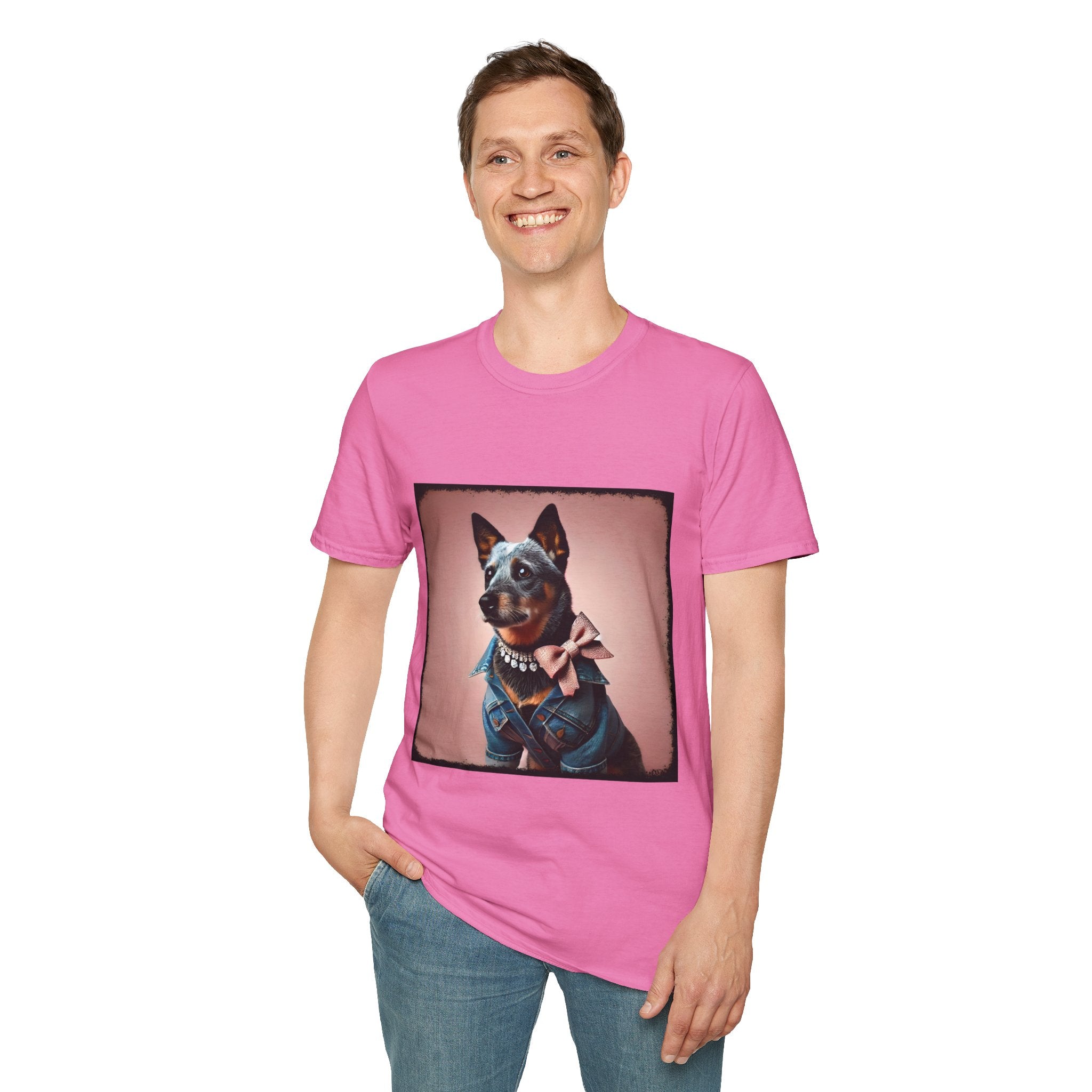 Australian Cattle Dog Denim Diva | Unisex Dog T-Shirt