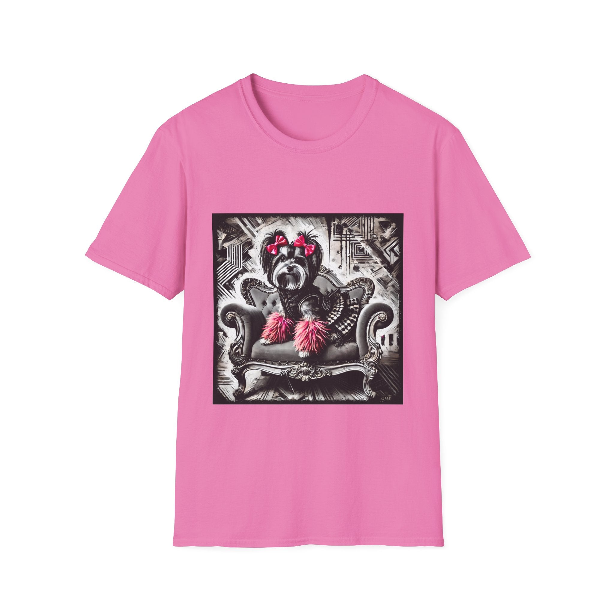 Havanese B&W Cutie |  Unisex Dog T-Shirt