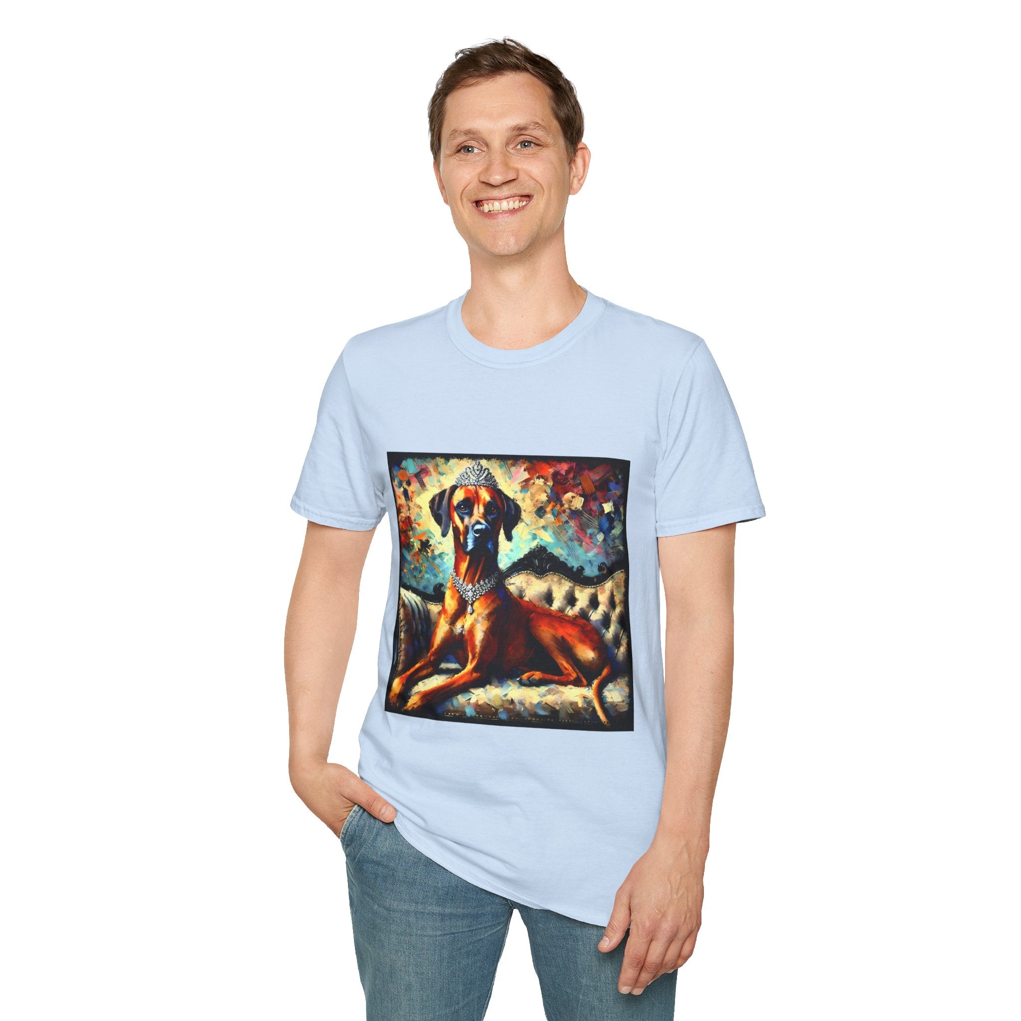 Rhodesian Ridgeback Bold Diamond Classic | Unisex Dog T-Shirt