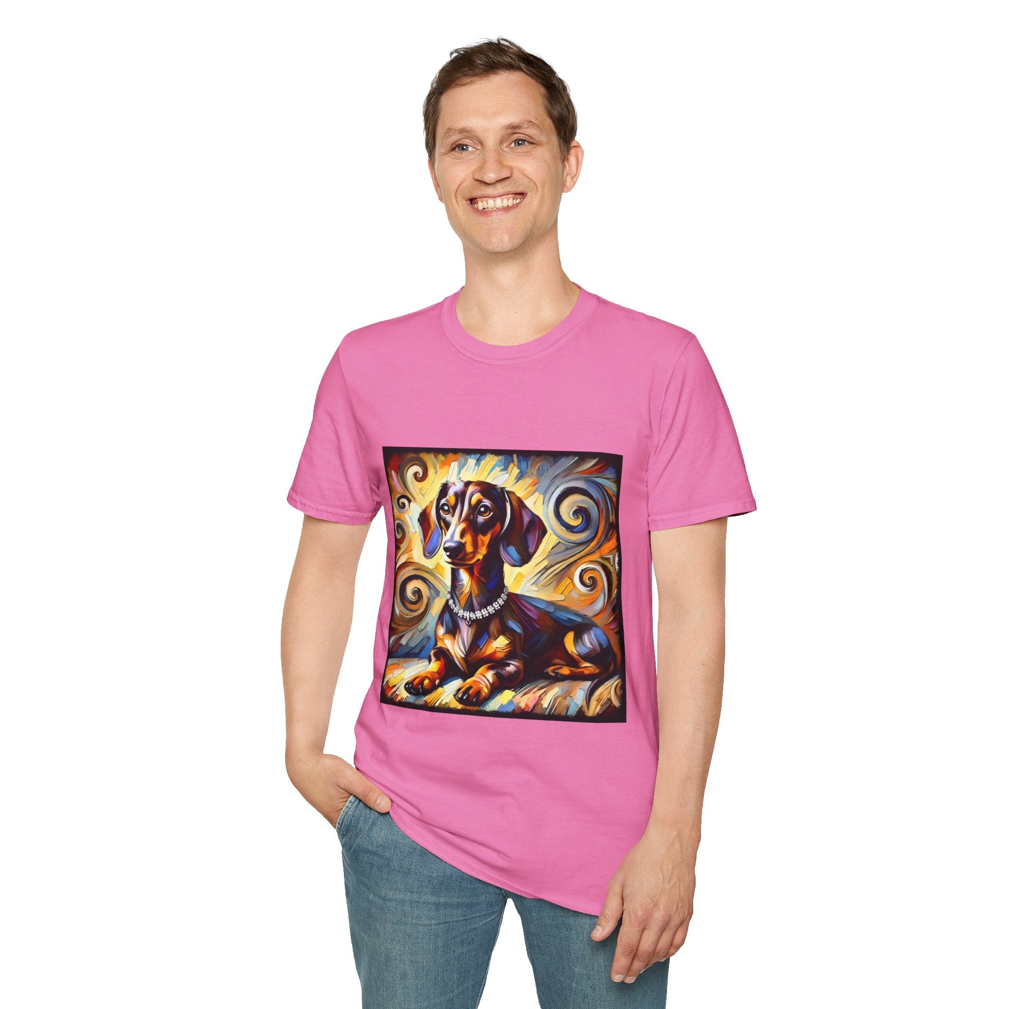 Dachshund Sun Swirl | Unisex Dog T-Shirt