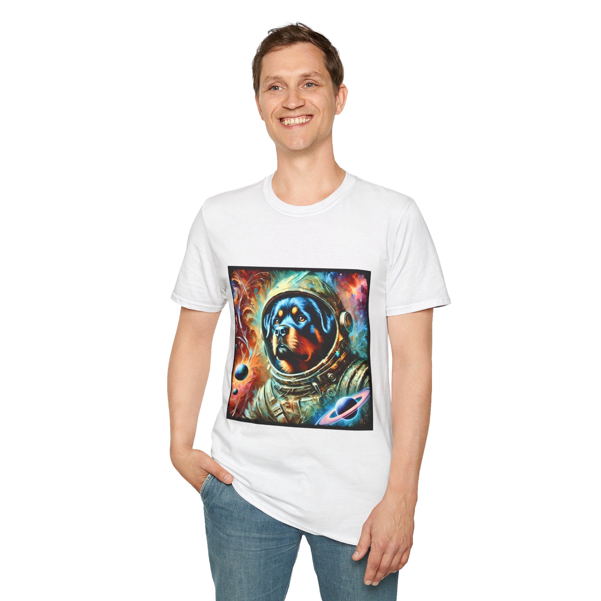 Rottweiler Space Pup | Unisex Dog T-Shirt