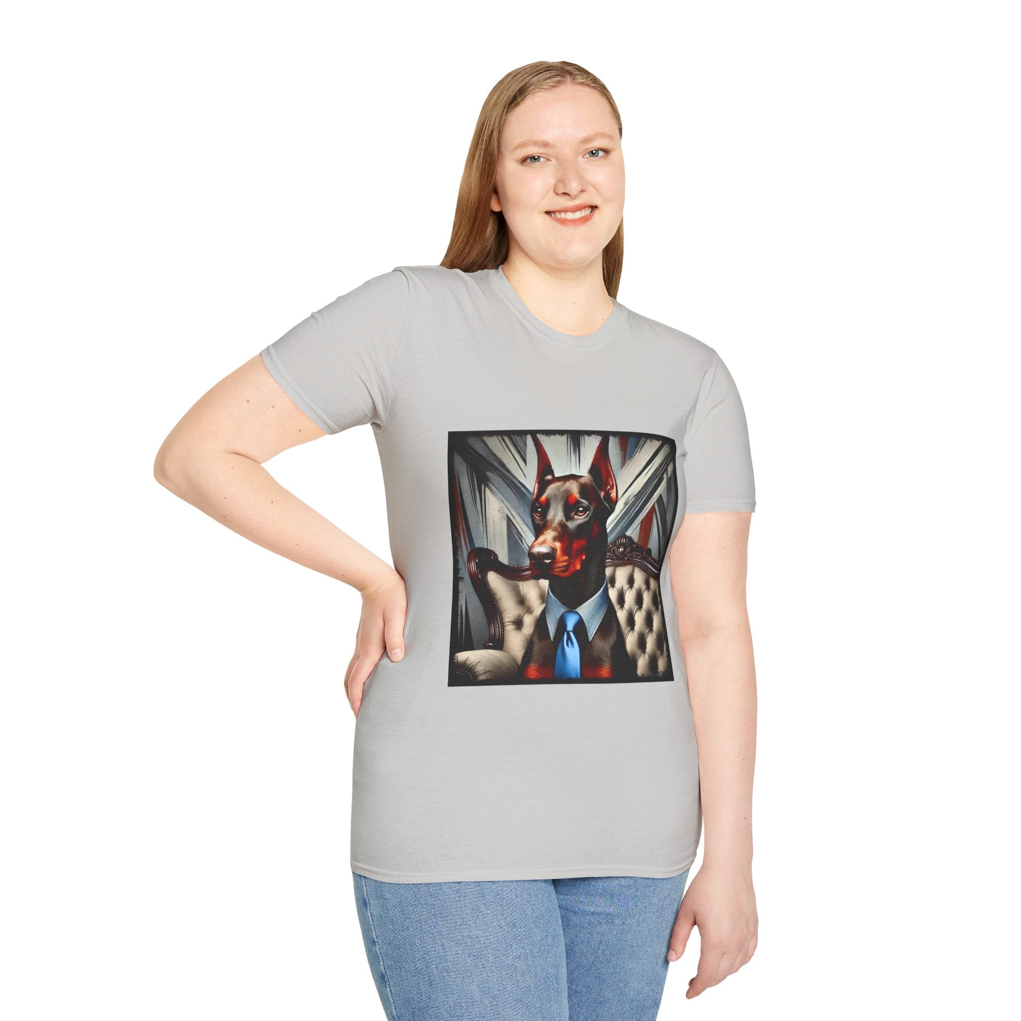 Doberman Pinscher Top Dawg | Unisex Dog T-Shirt