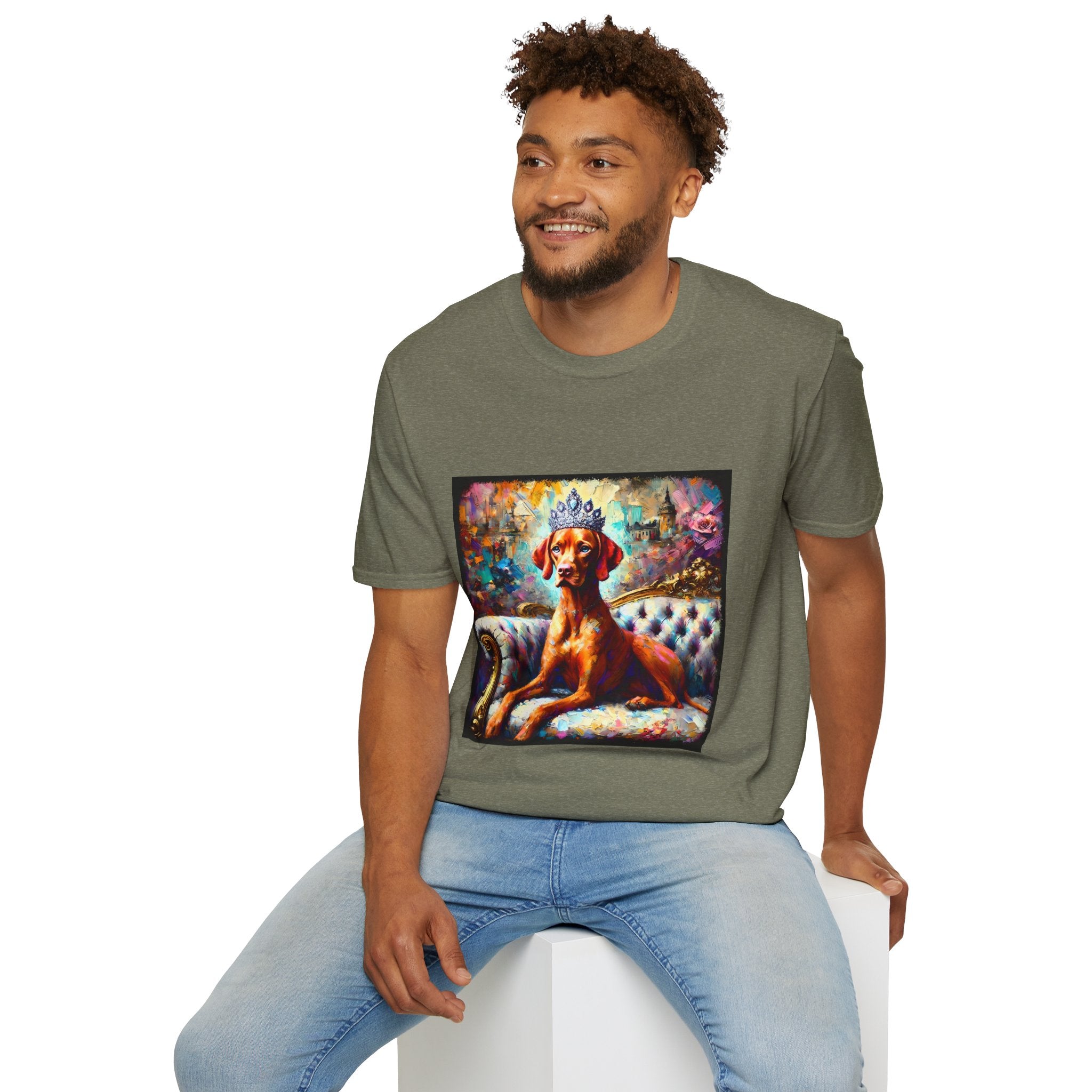 Vizsla Diamond Princess Classic | Unisex Dog T-Shirt