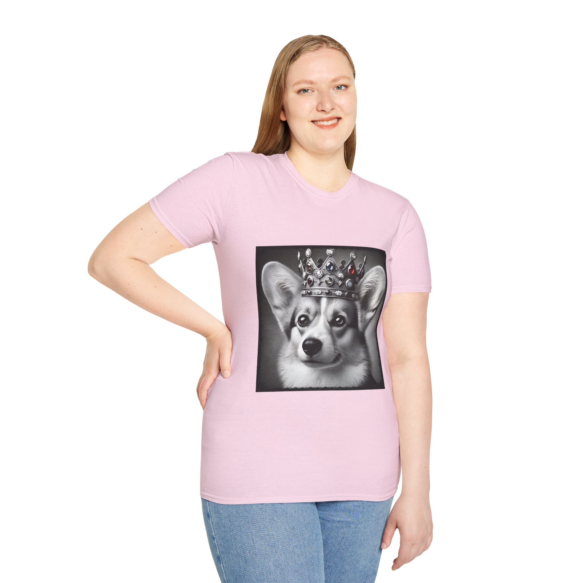 Pembroke Welsh Corgi Royal Bark | Unisex Dog T-Shirt