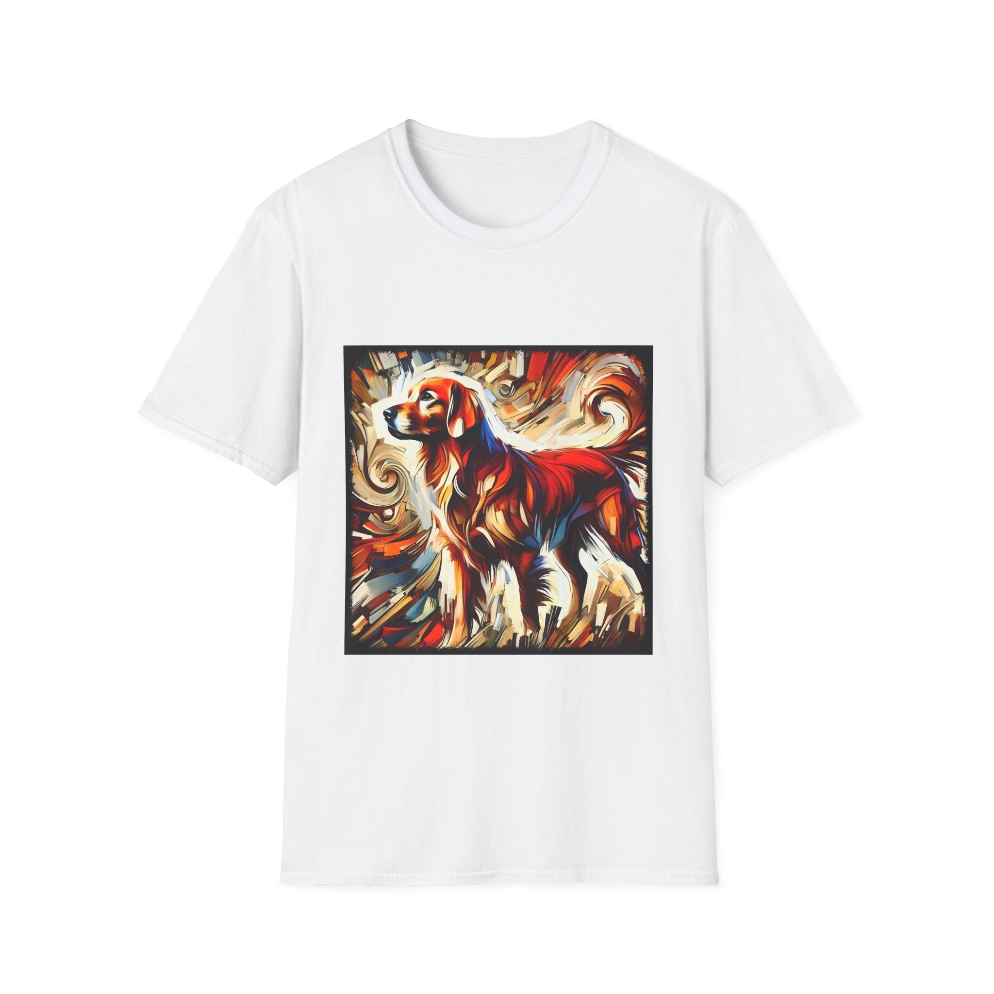 Golden Retriever Shirt | Bold Red Classic Dog Lover Tee