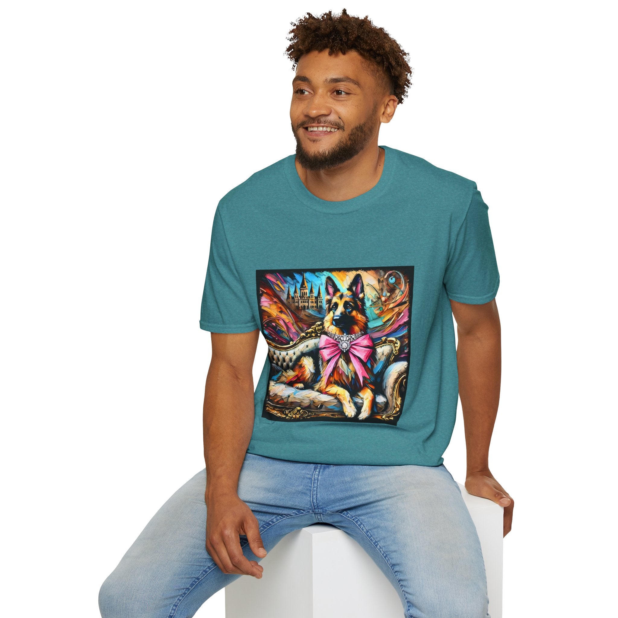 German Shepherd Diamond Princess Classic II | Unisex Dog T-Shirt