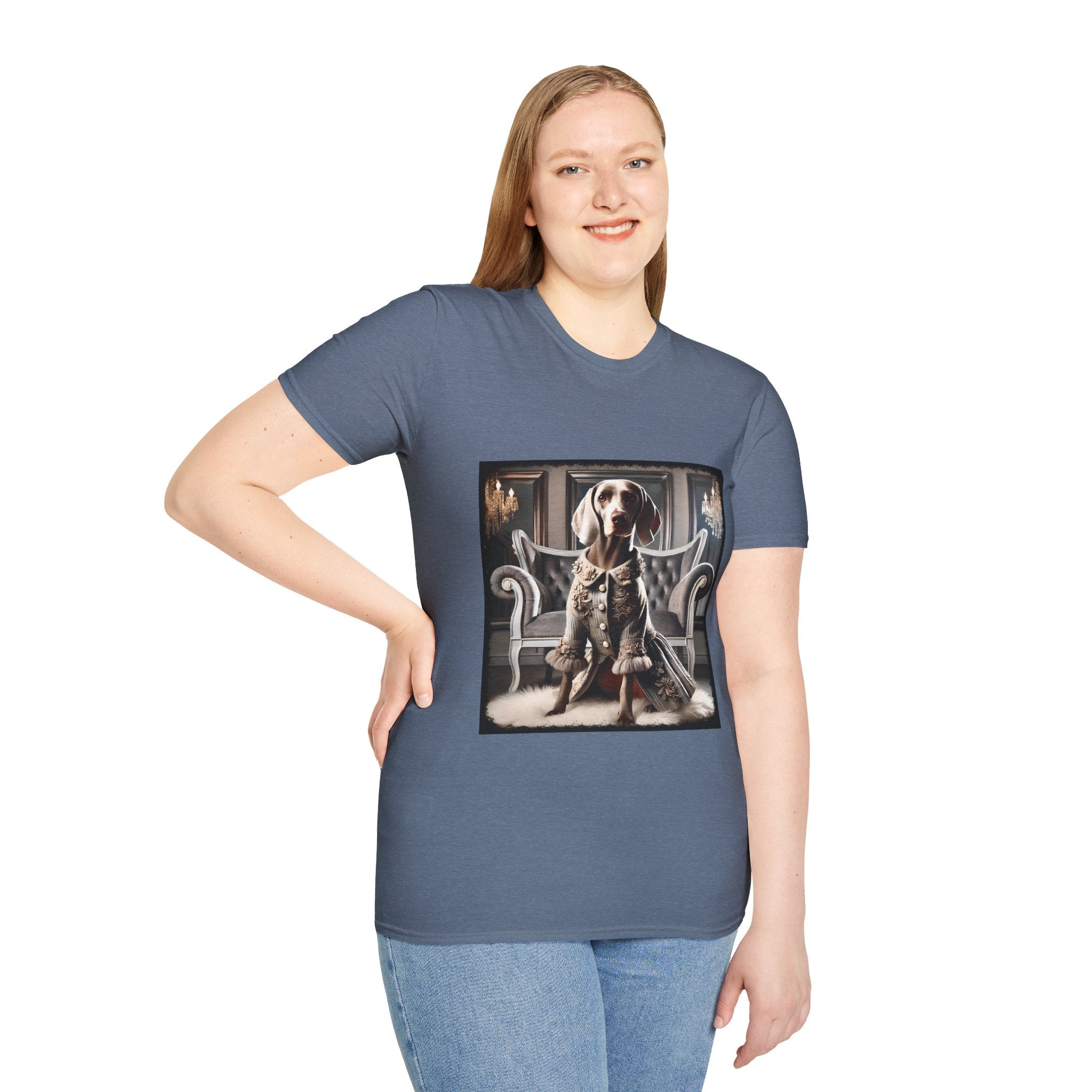 Weimaraner Posh Pup | Unisex Dog T-Shirt