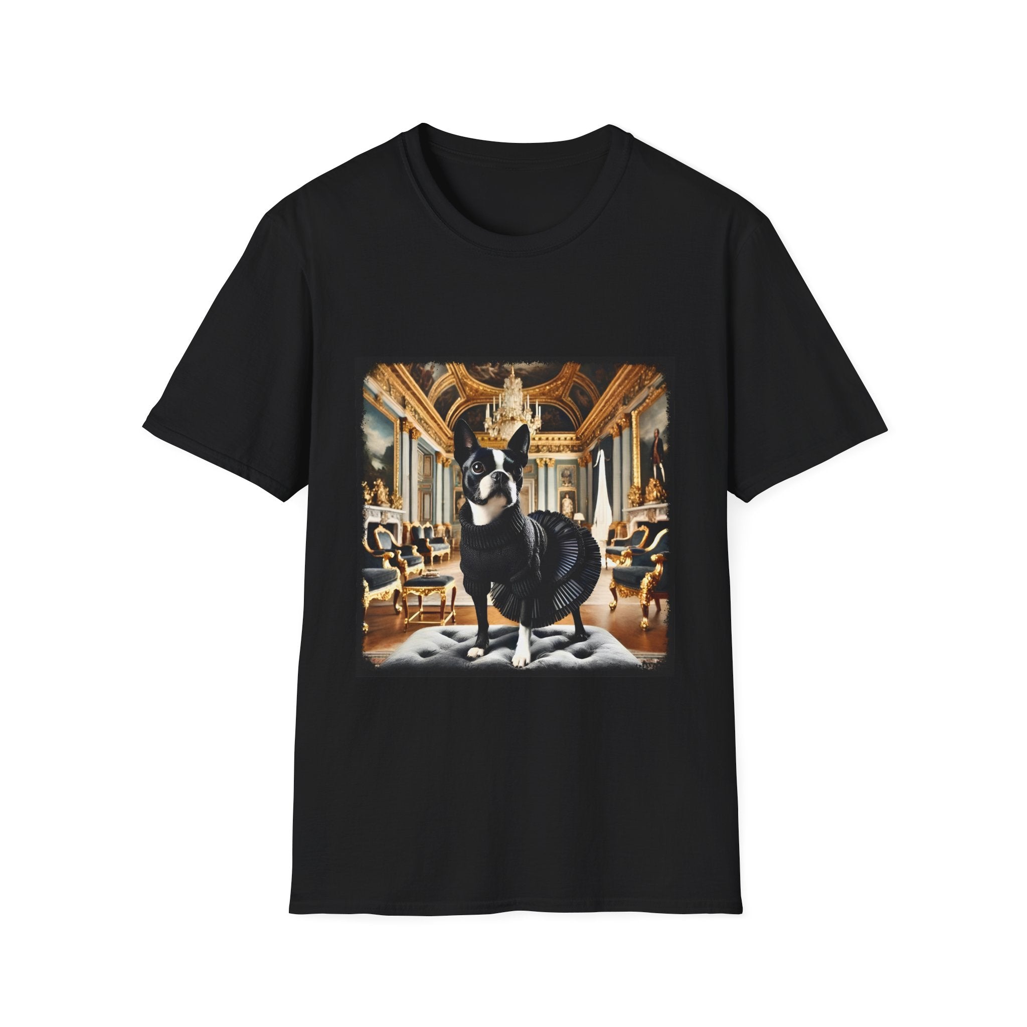Boston Terrier Priveleged Pup | Unisex Dog T-Shirt