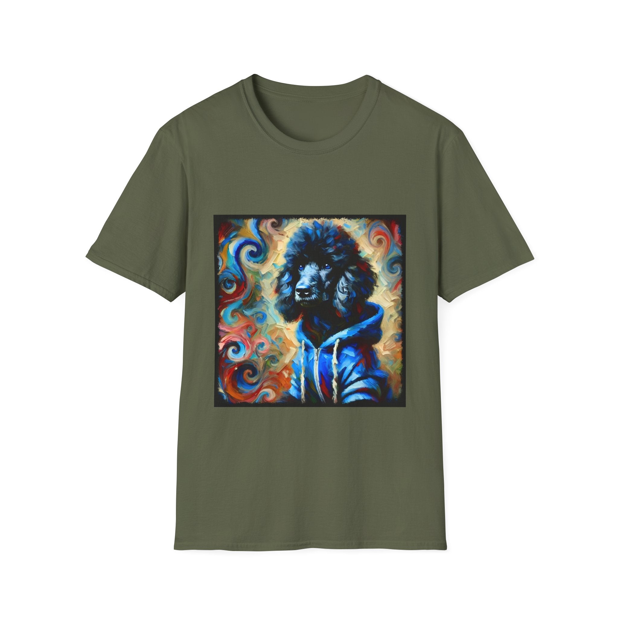Poodle Style Rebel Swirl | Unisex Dog T-Shirt
