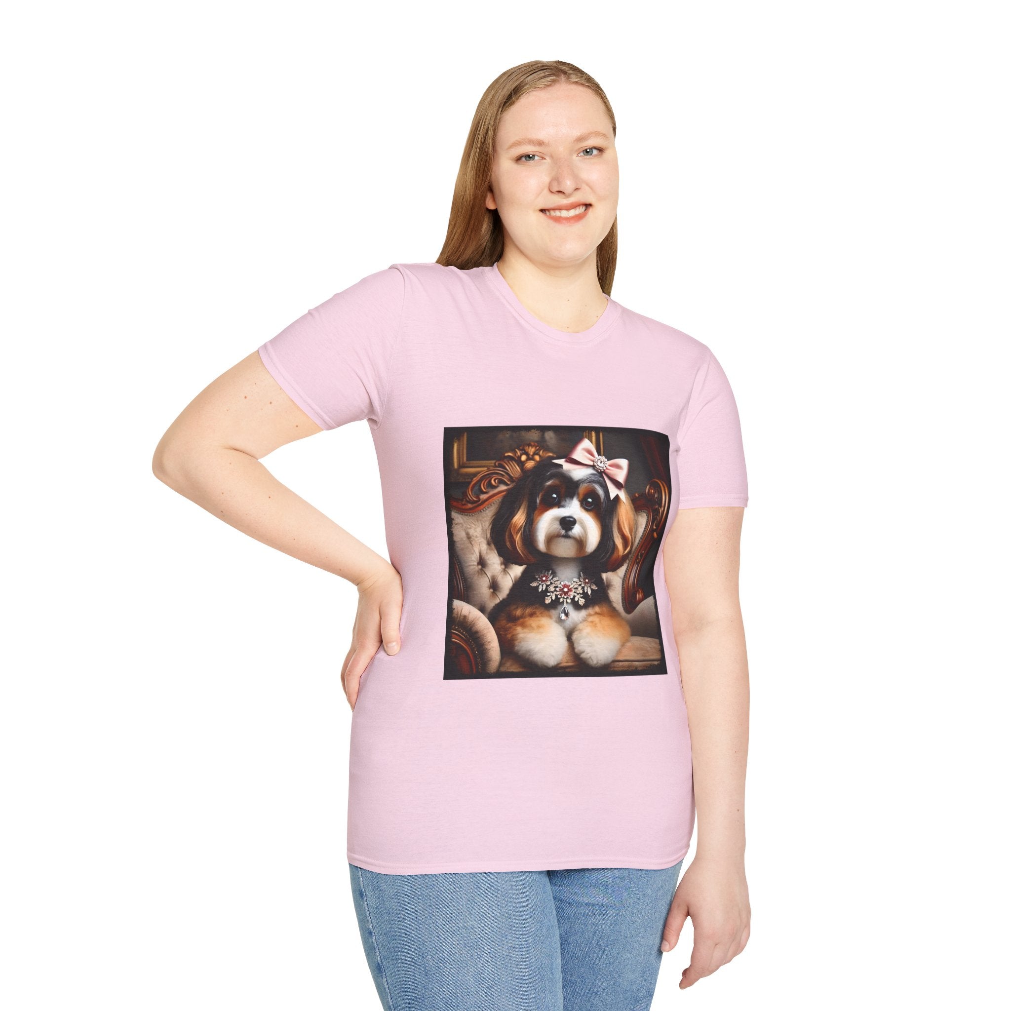 Cavapoo Diamond Doll | Unisex Dog T-Shirt