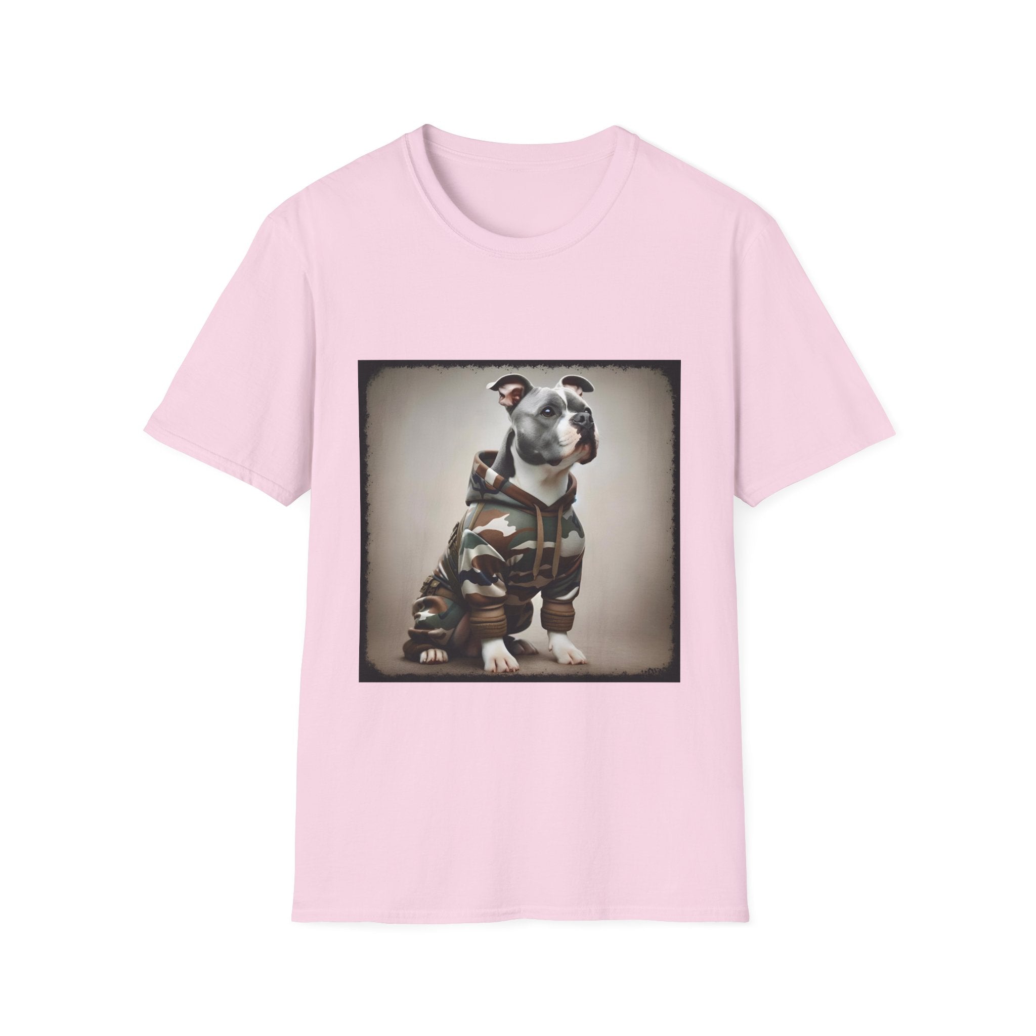American Pit Bull Terrier Shirt | Camo Cutie Dog Lover Tee