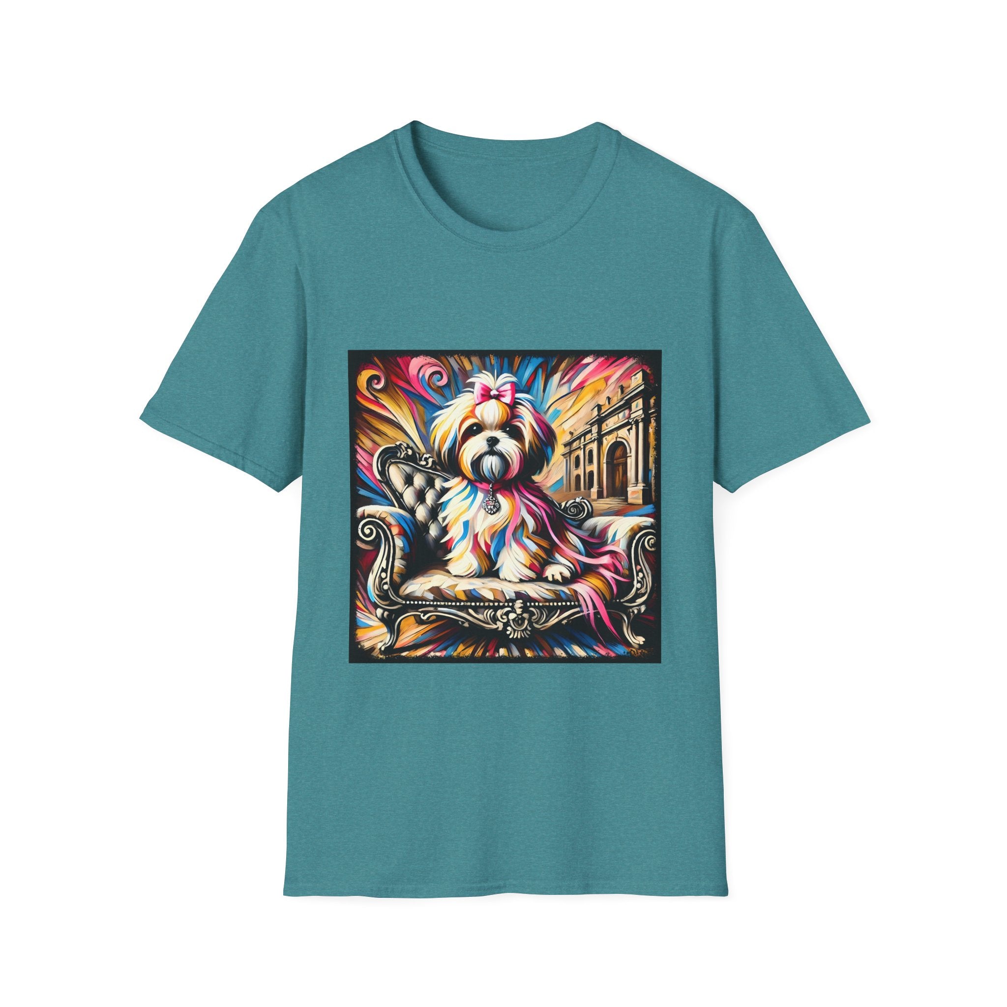 Lhasa Apso Diamond Princess Classic | Unisex Dog T-Shirt