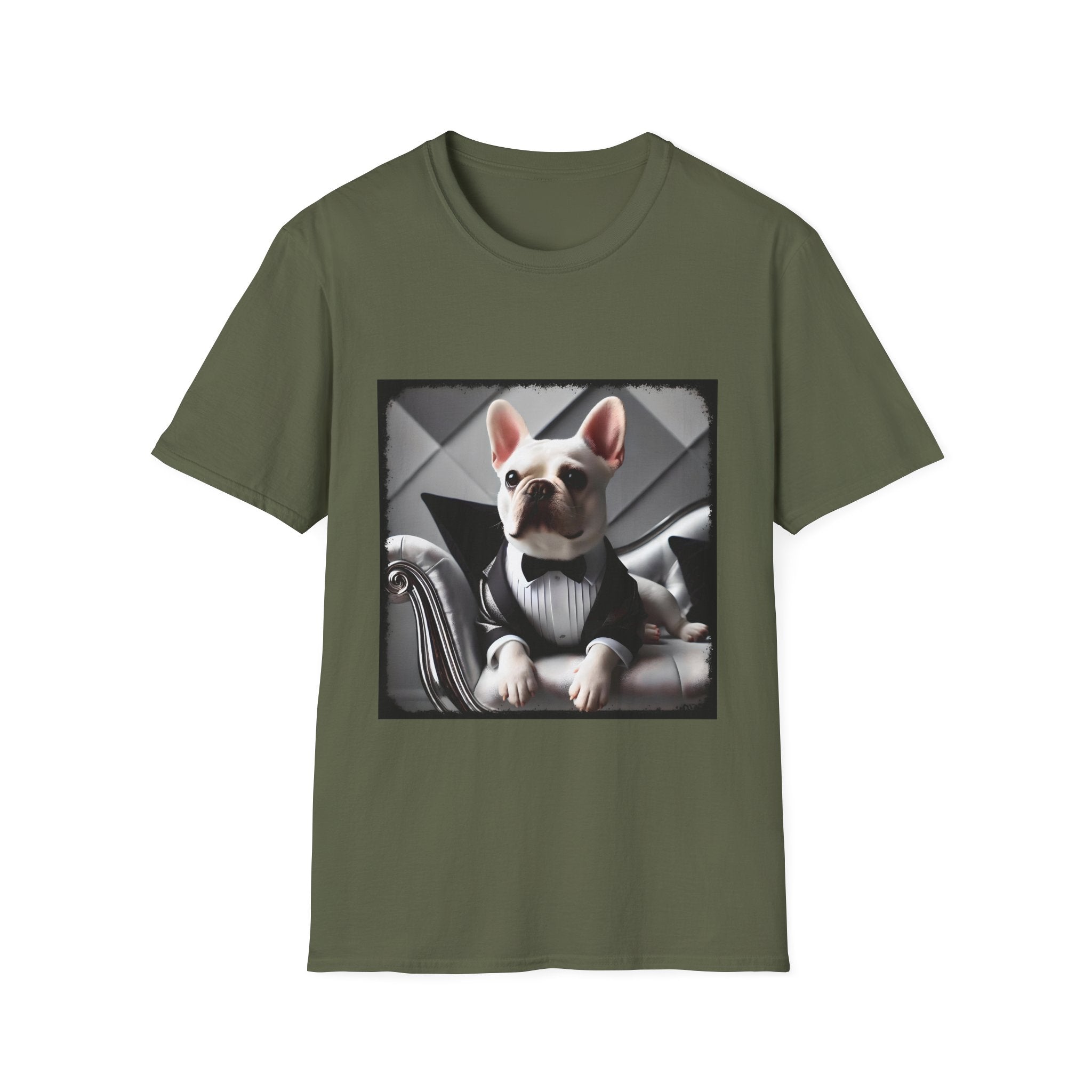 French Bulldog Shirt | Debonair Dude Dog Lover Tee