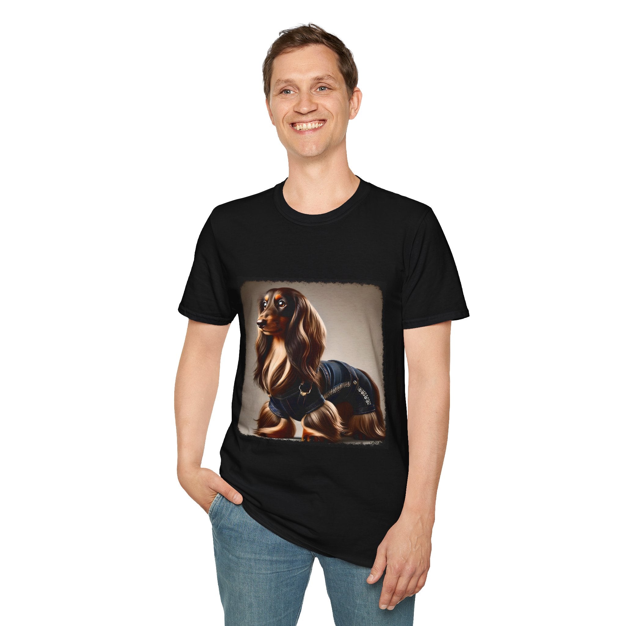 Dachshund Jean Queen | Unisex Dog T-Shirt
